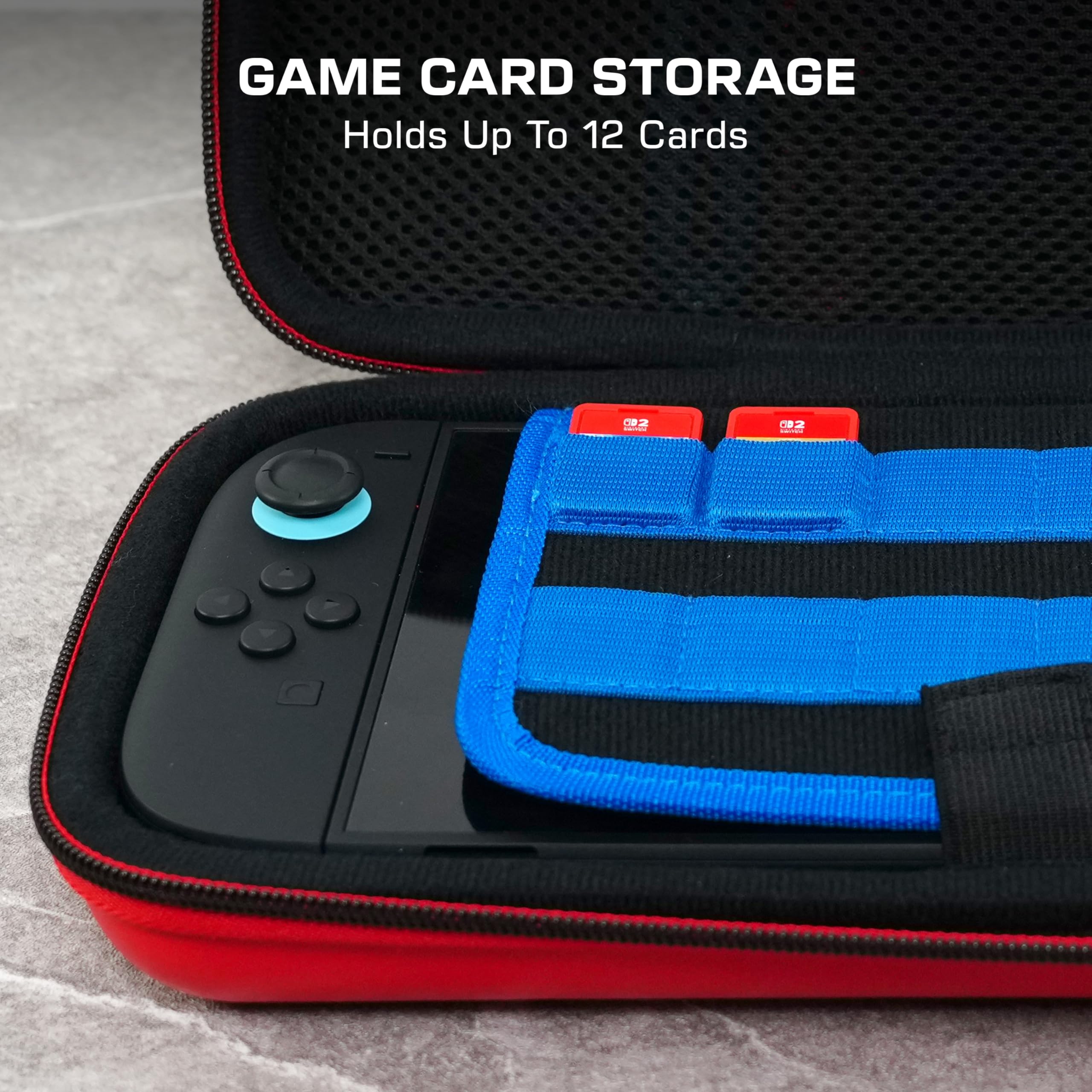 Mario Bricks PlayTrek Travel Case for Nintendo Switch 2, Switch & OLED Model 3