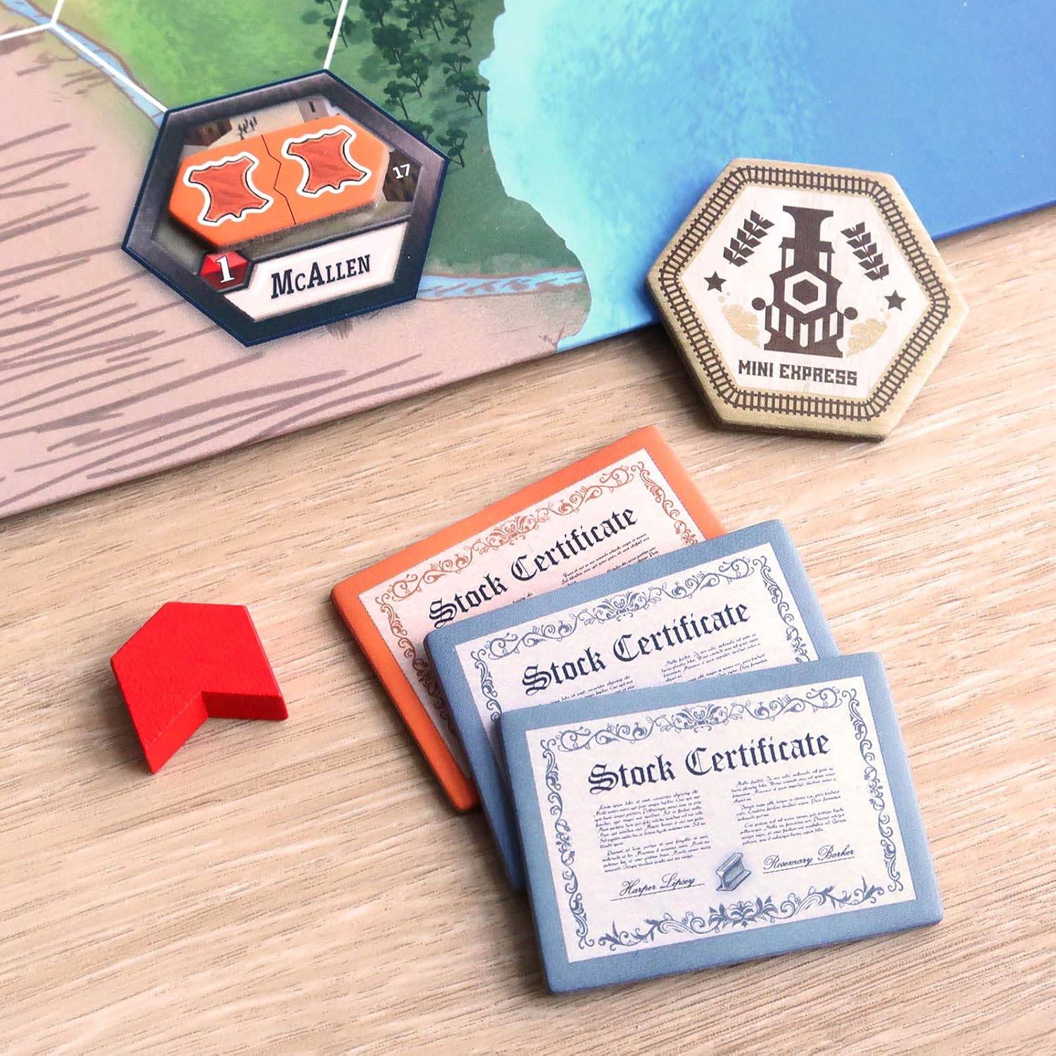 Moaideas Game Design Mini Express Board Game 6