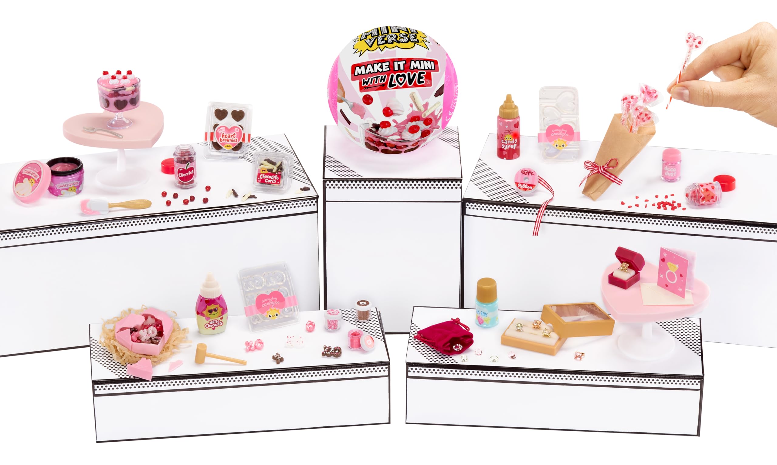 MGA's Miniverse Make It Mini With Love - DIY Resin Collectables, Valentine’s Day Series | Ages 8+ 7