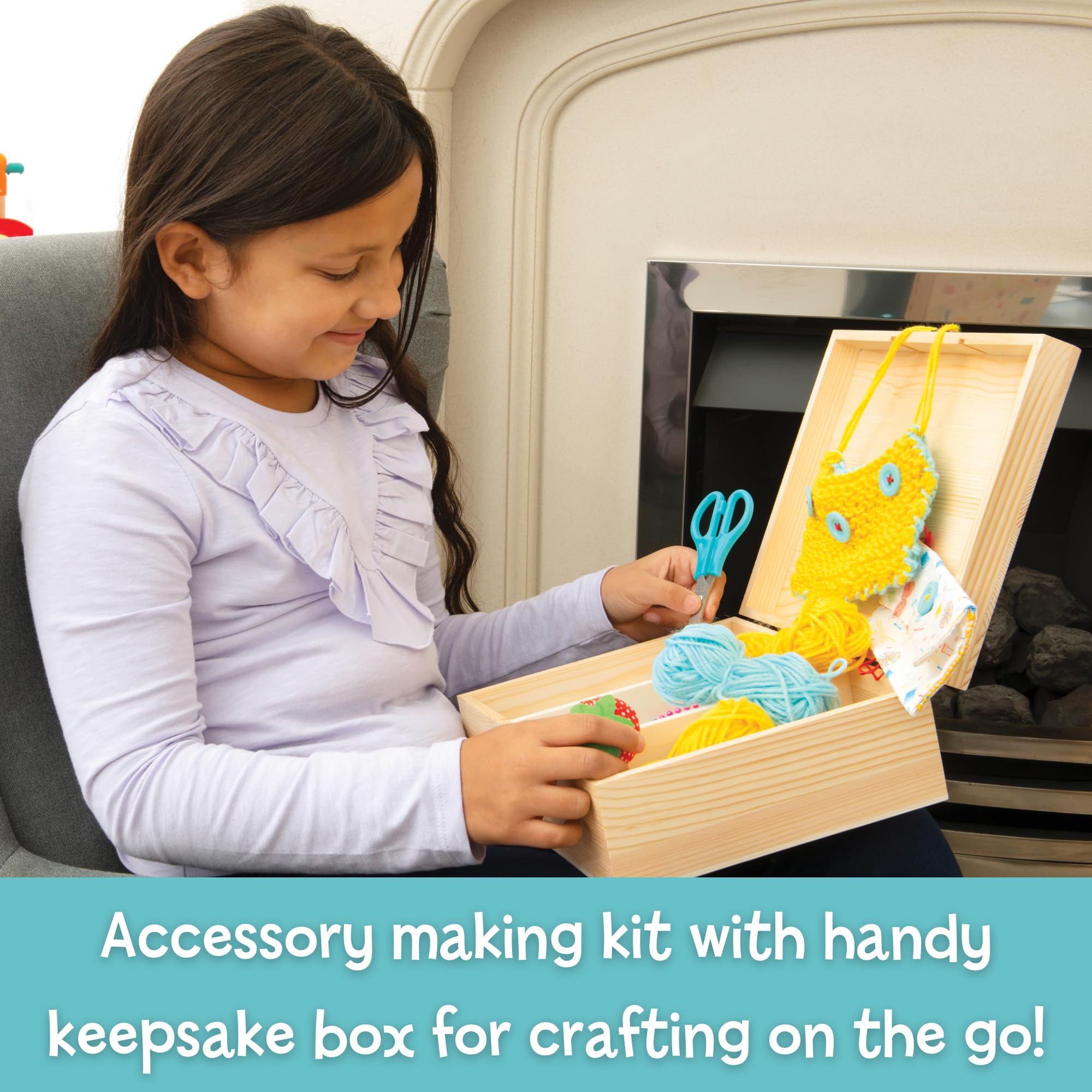 Galt Knit and Sew Kit - Creative Craft Set for Kids 7 Years and Up 6