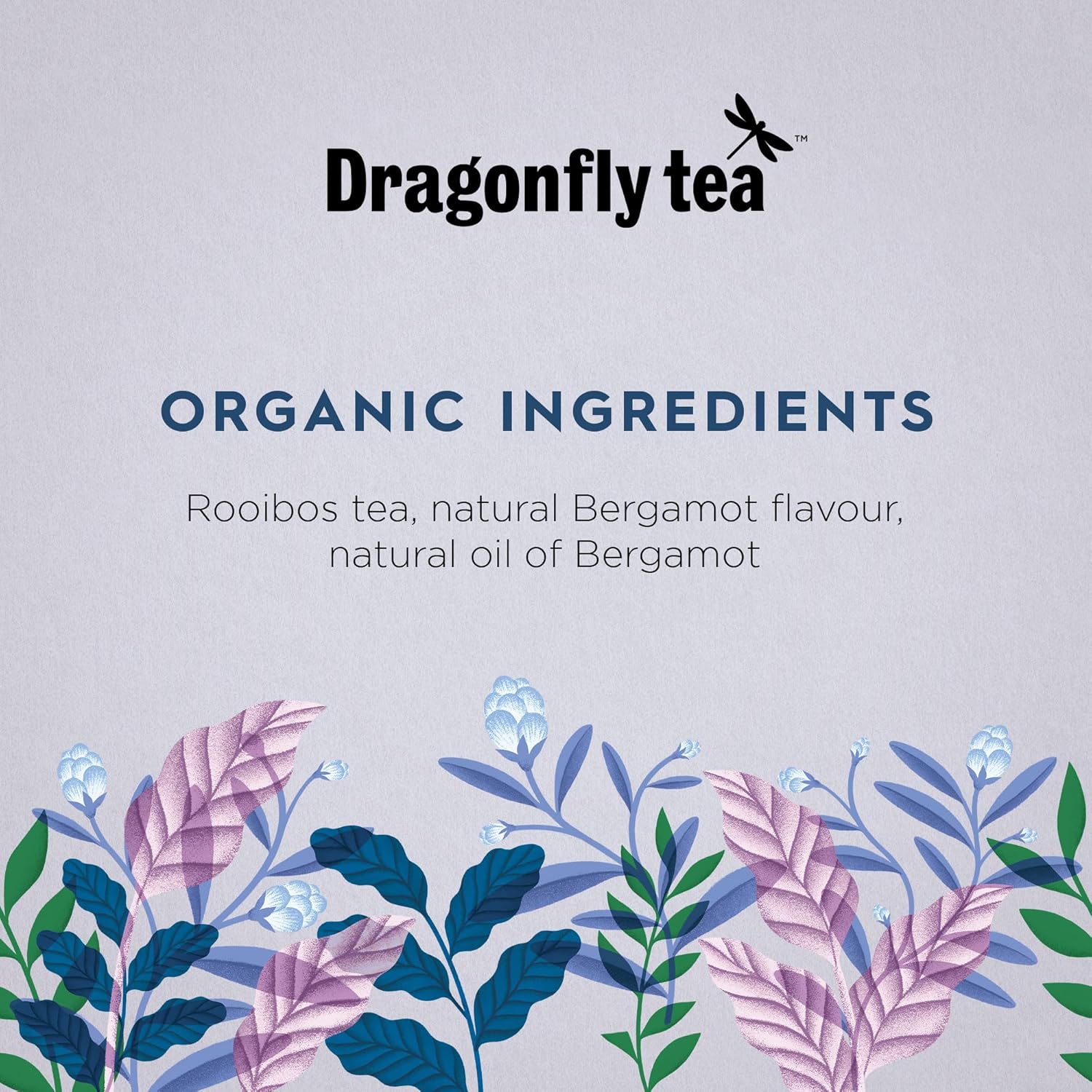 Dragonfly Earl Grey Rooibos Tea | Organic Caffeine-Free Tea | Pack of 160 Bags (4 x 40) 5