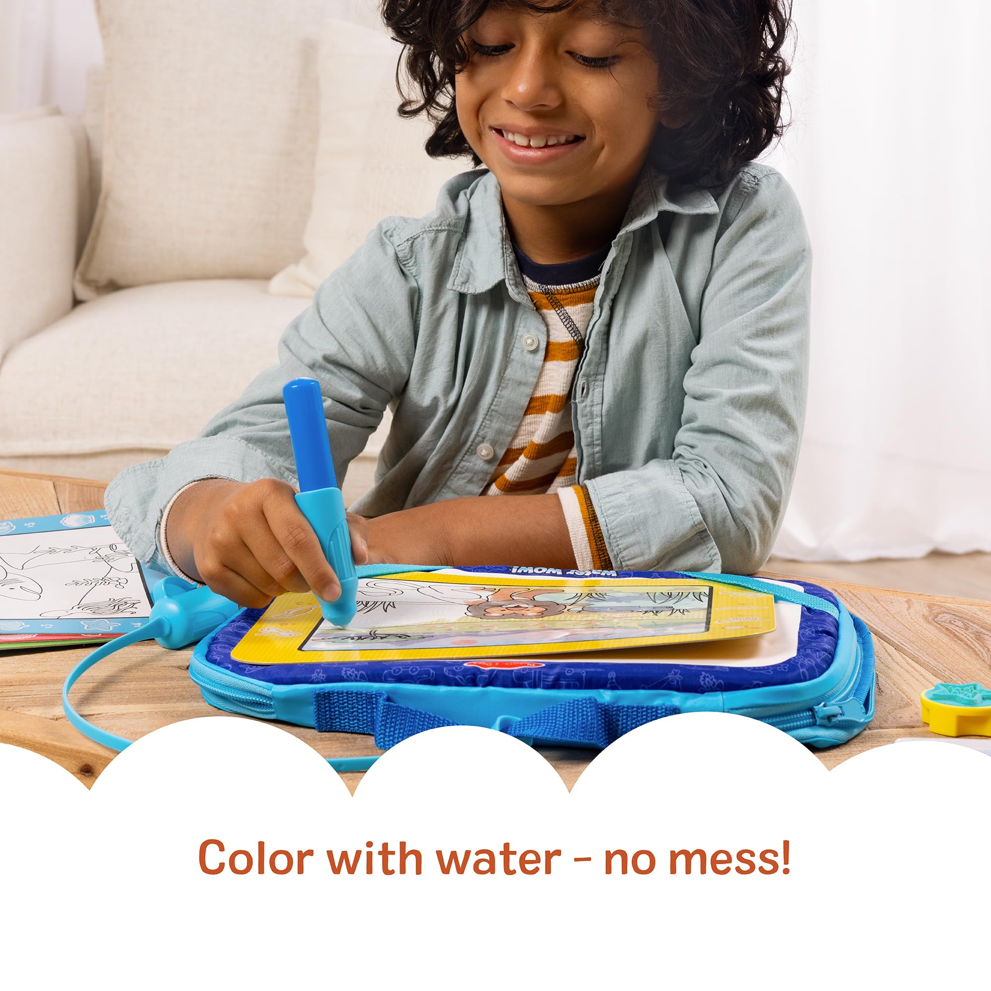 Melissa & Doug Water WOW! Take-Along Multi-Activity Colour-Reveal Set | Ages 3-6 | Portable 3