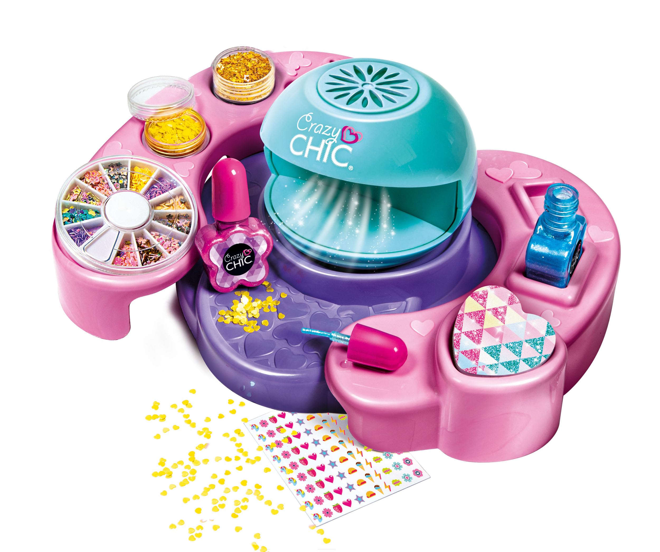 Clementoni Crazy Chic Cool Nail Art Set for Kids 9