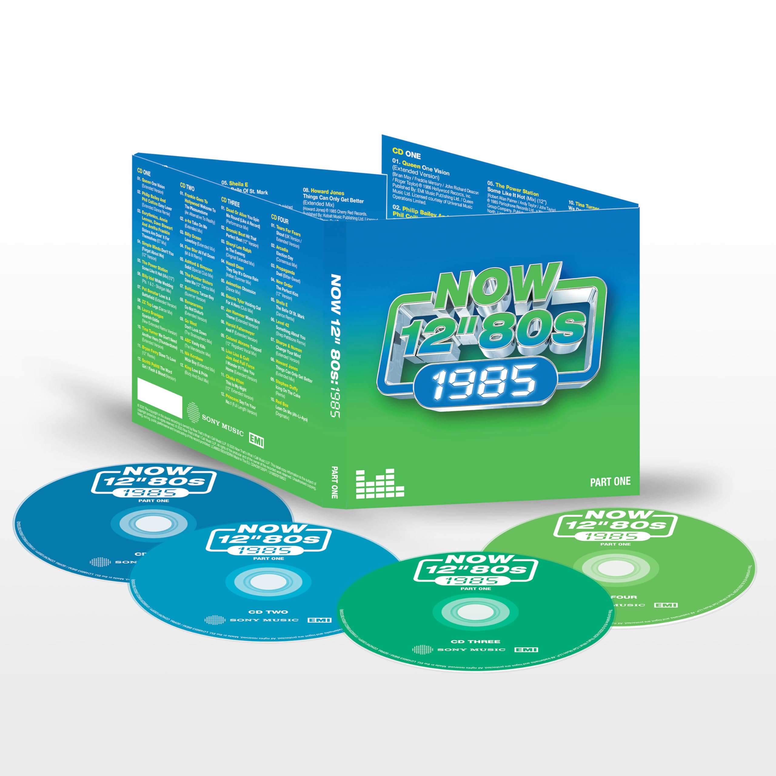 Now Twic NOW 12” 80s: 1985 – Part One 4CD Set