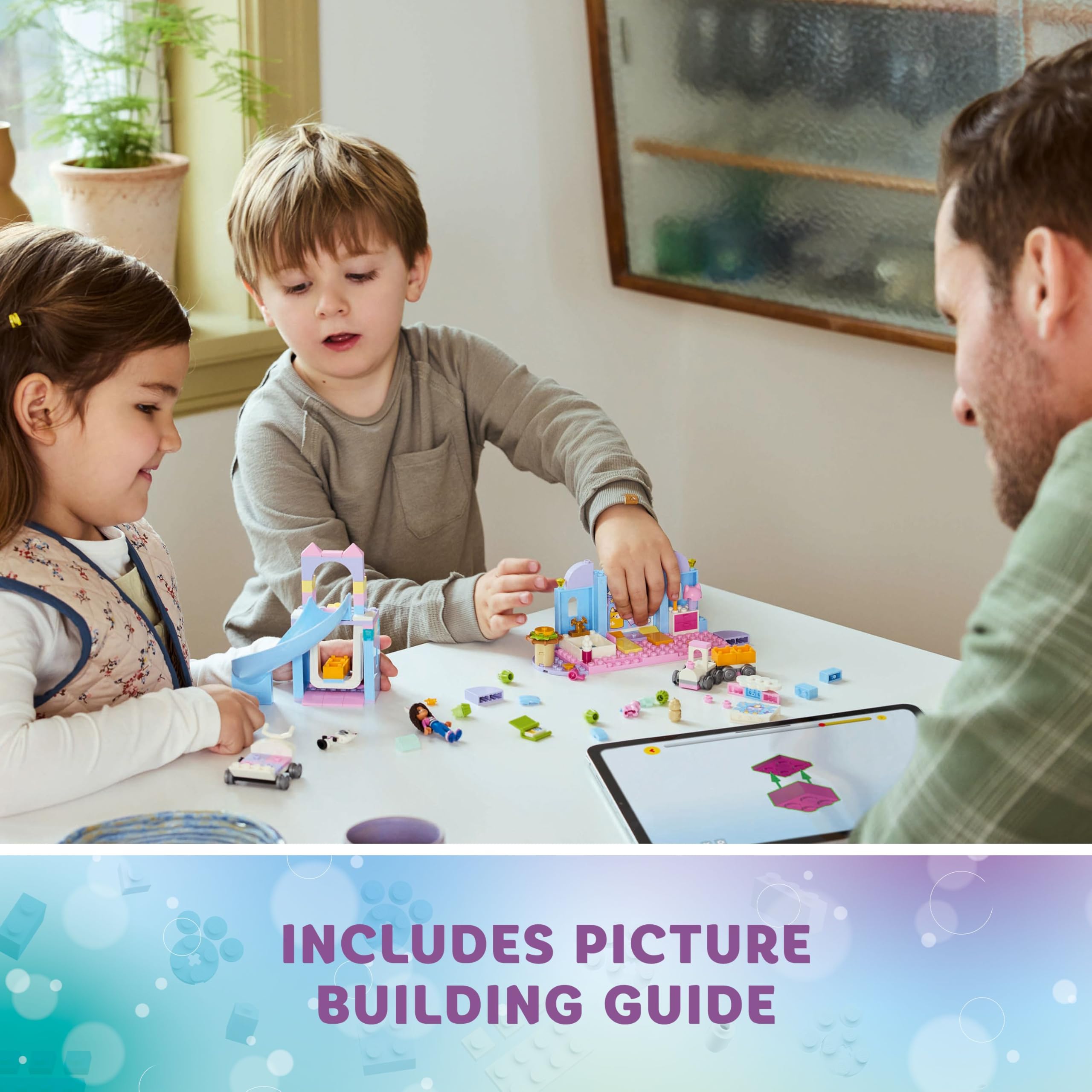 LEGO Gabby’s Dollhouse Gabby’s Kitty Care Ear Slide Playset - Building Toy for Kids 4+ 7