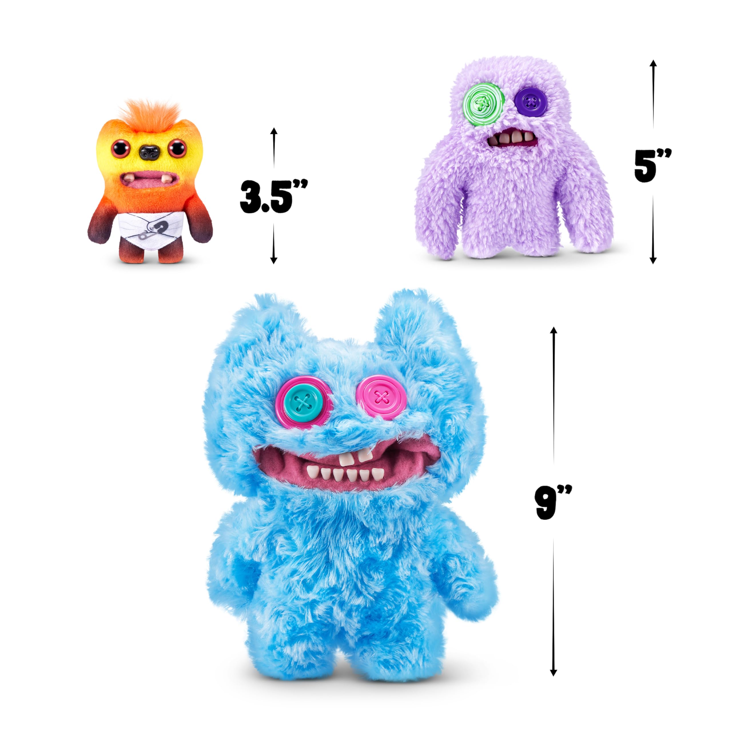 Fuggler Fugg Family by ZURU - Funny Ugly Monster Plush Collectible Toy 5