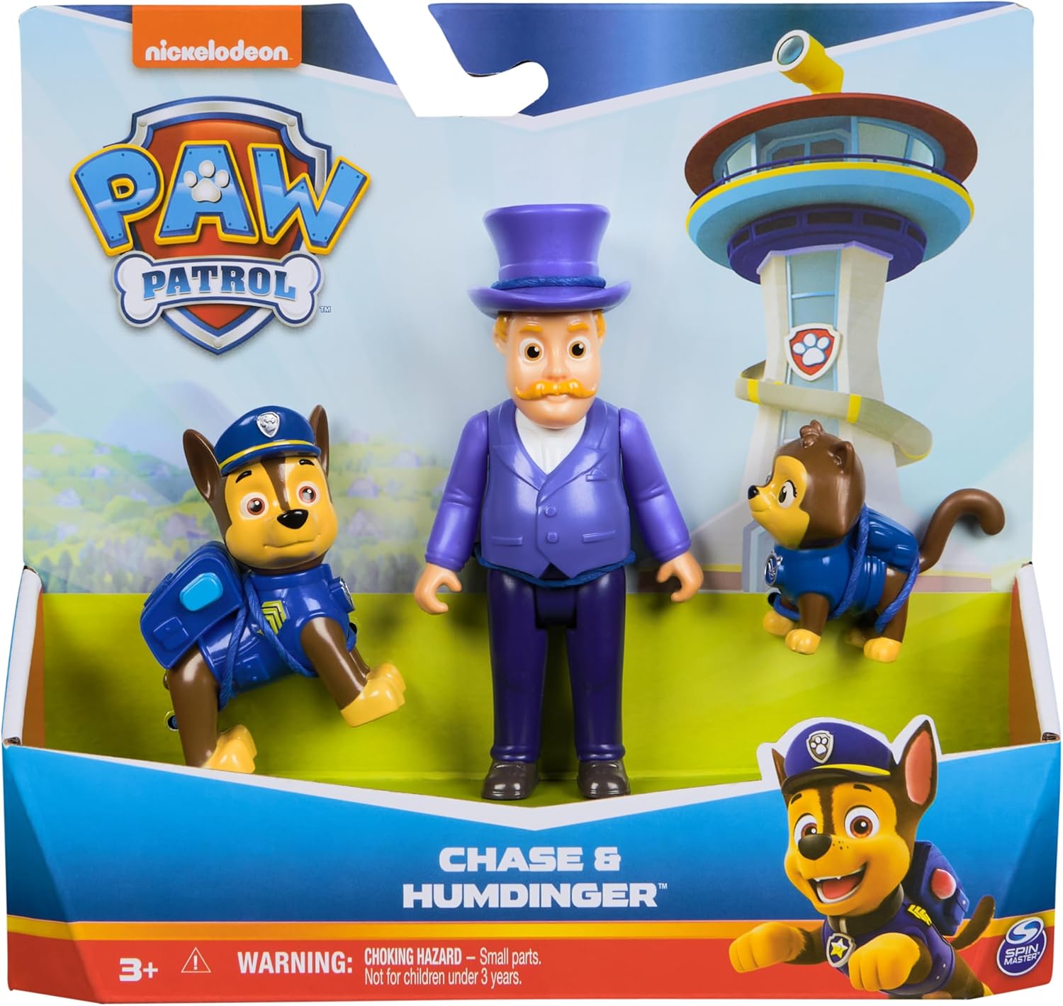 PAW Patrol Chase and Humdinger Figures Set - Action Figures for Kids Ages 3-9 5