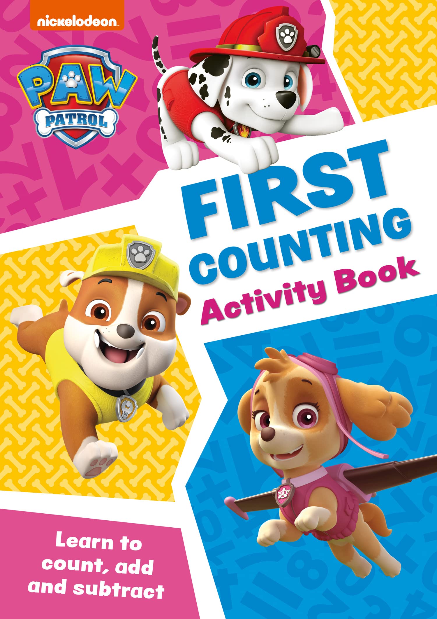 Collins PAW Patrol First Counting Activity Book - Ages 3-4 | Paperback | 24 Pages