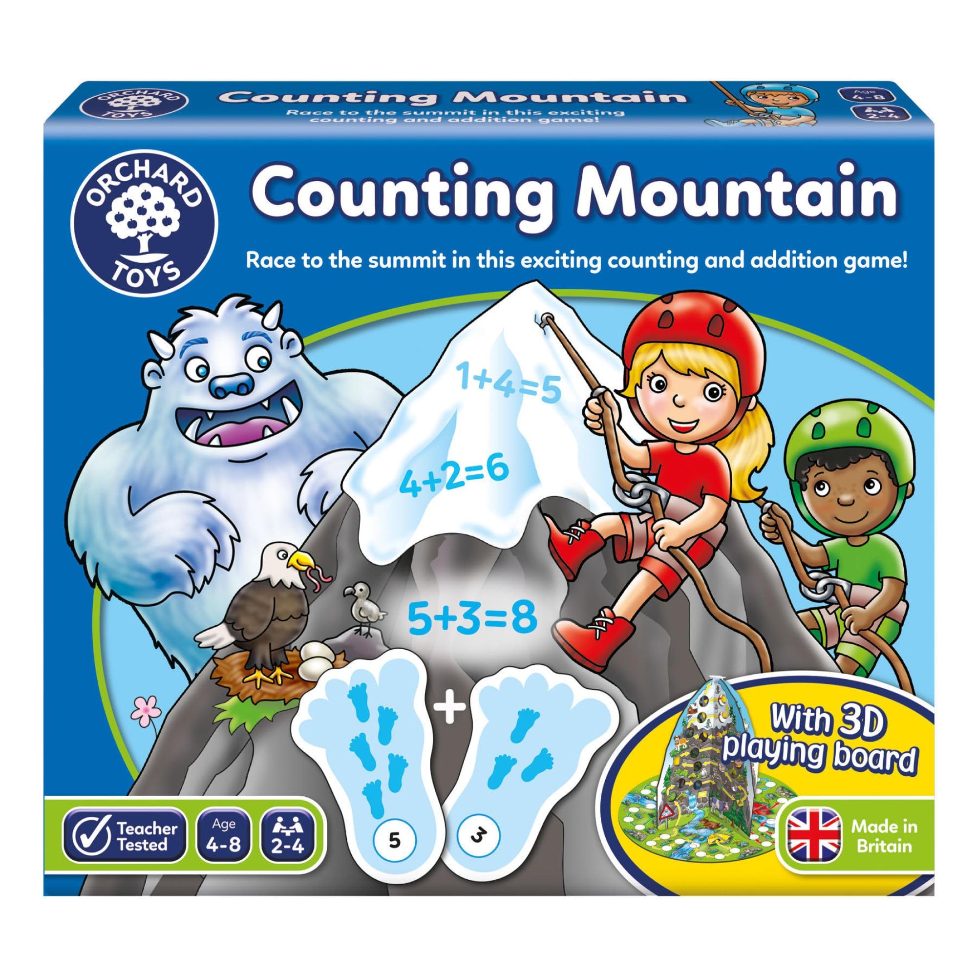 Orchard Toys Counting Mountain Board Game 6