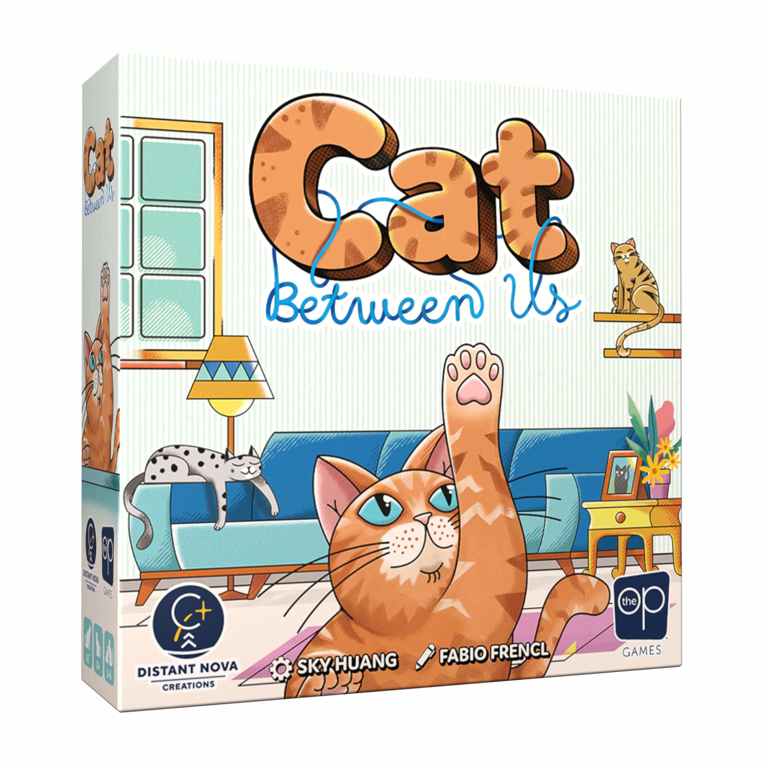 USAopoly Cat Between Us Board Game