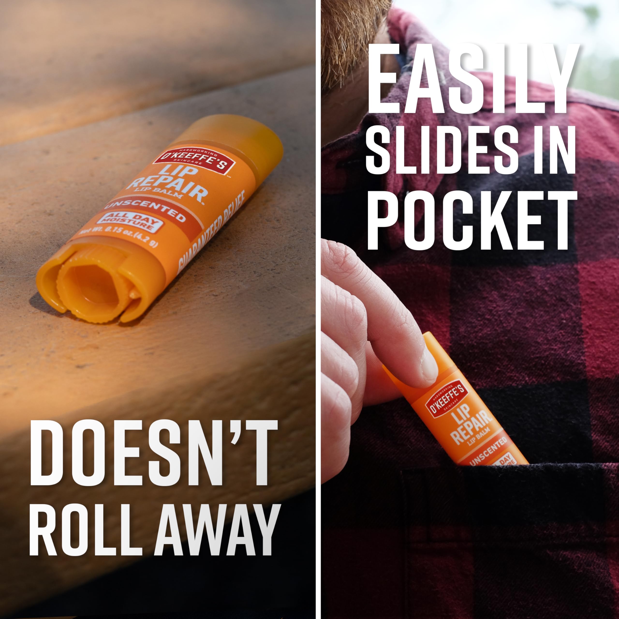 O'Keeffe's Lip Repair Unscented Lip Balm (4.2g) 7