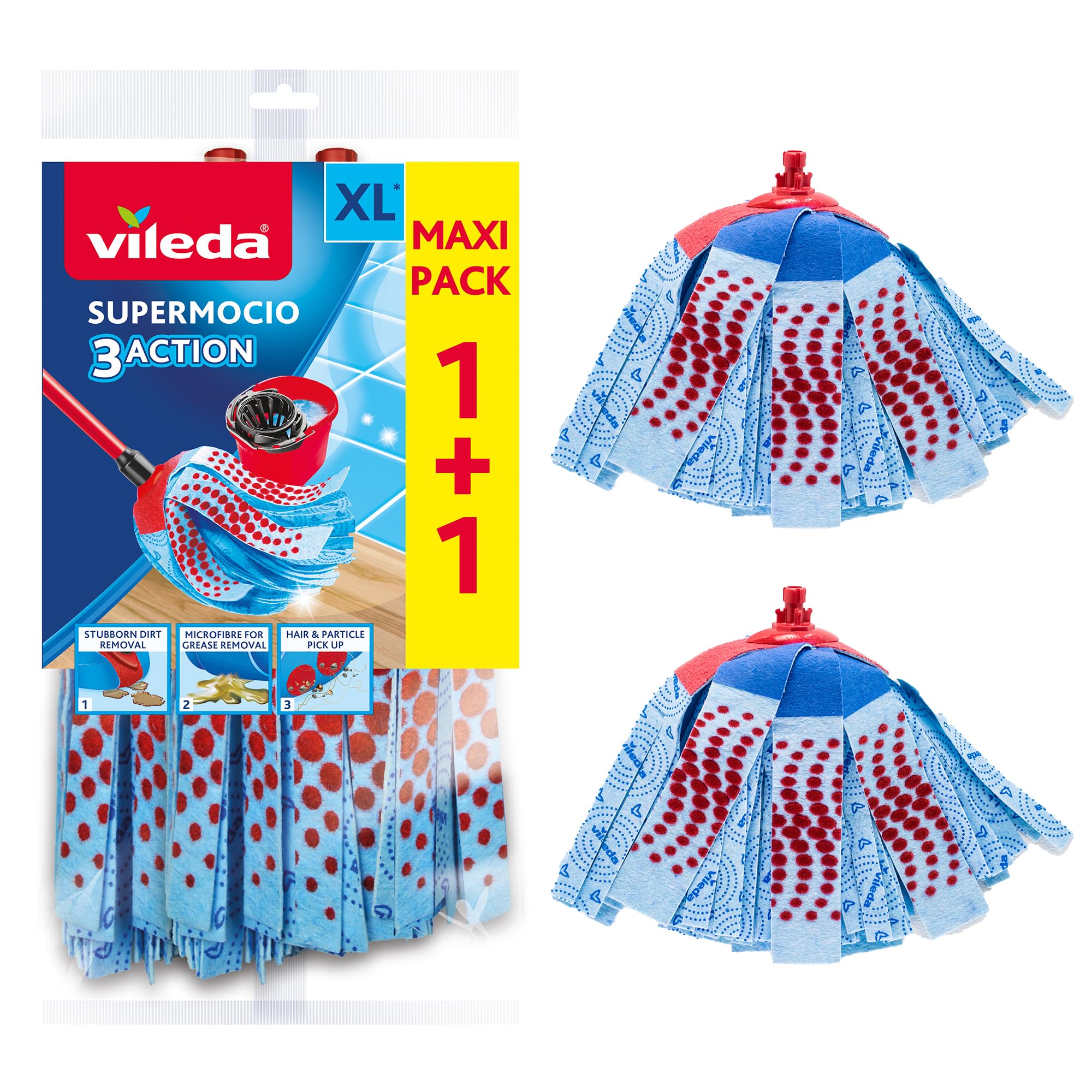 Vileda SuperMocio 3Action XL Refill - Pack of 2 9