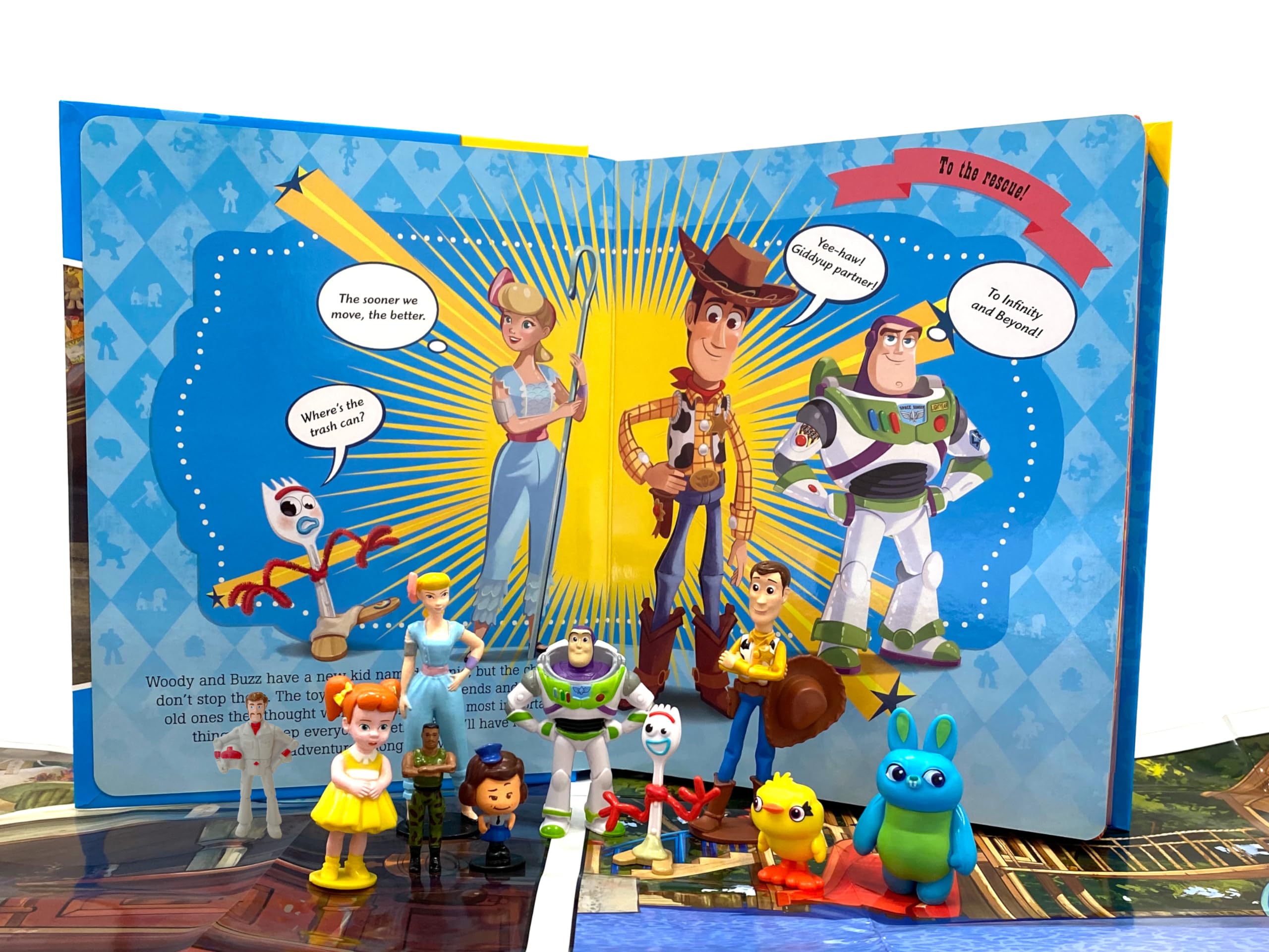 Phidal Disney/Pixar Toy Story 4 My Busy Book | Board Book | Ages 3-4 7