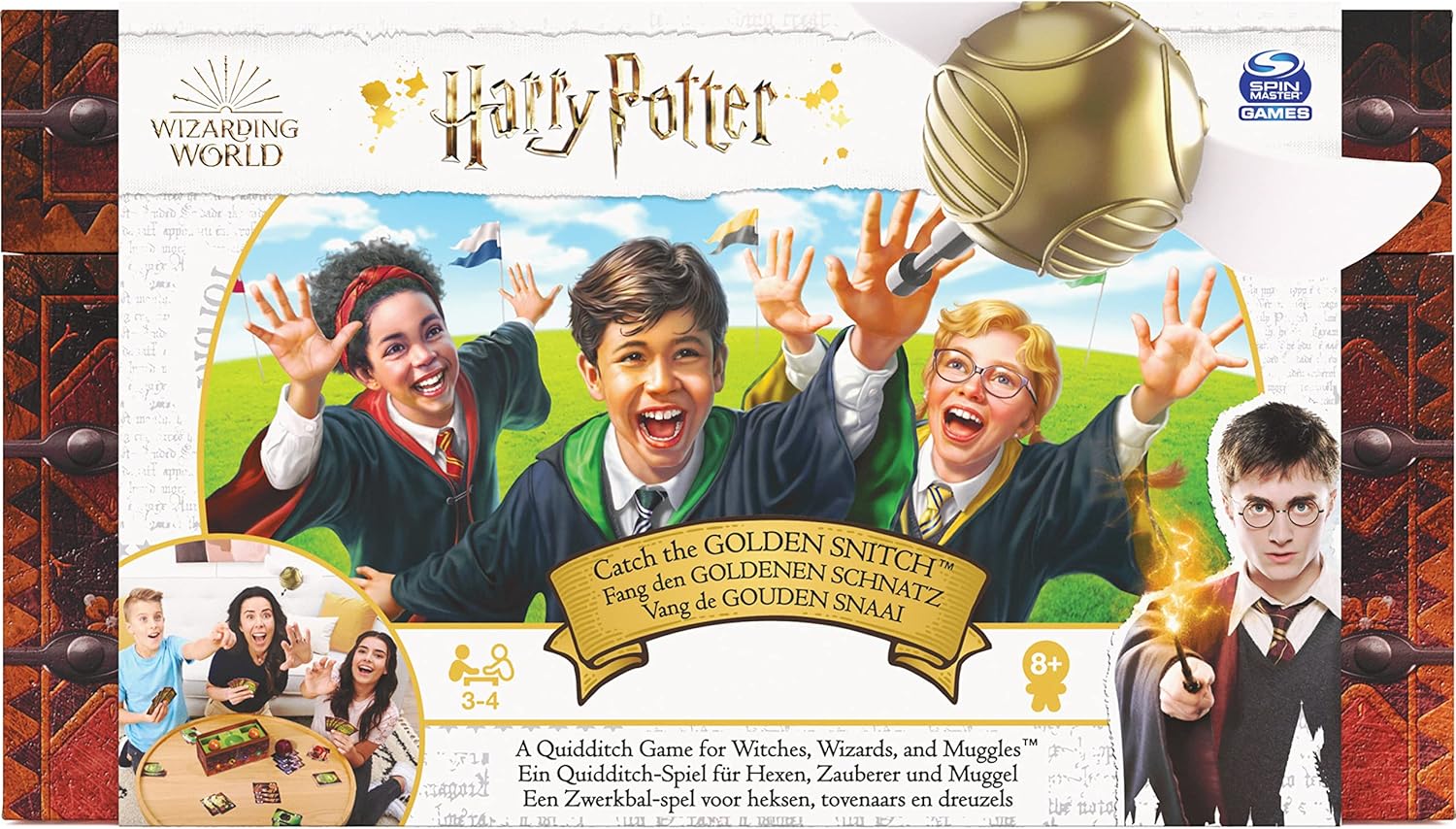 Spin Master Games Harry Potter Catch the Snitch Game 5