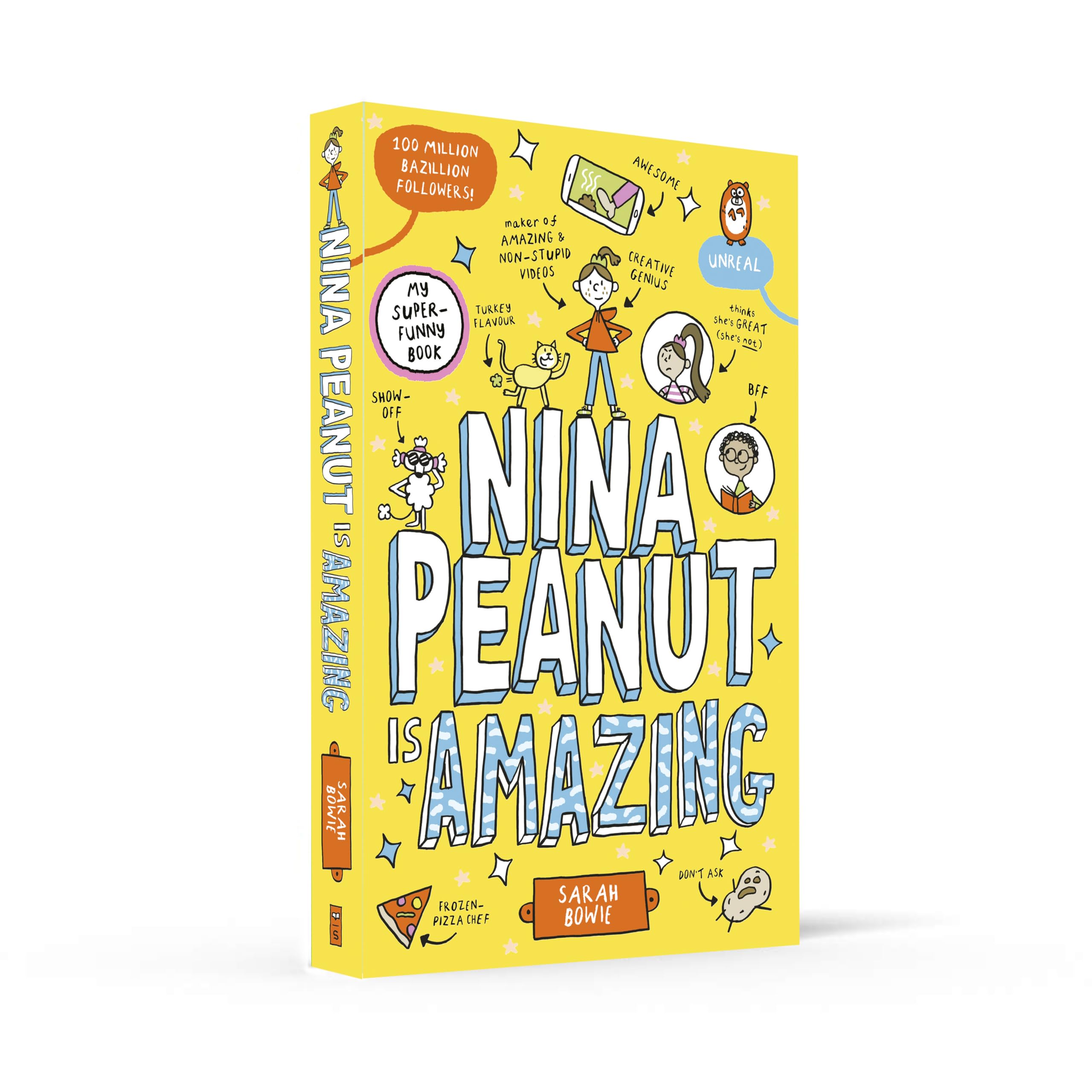 Scholastic Nina Peanut Is Amazing | Funny Full-Colour Story | Ages 8-10 | Paperback