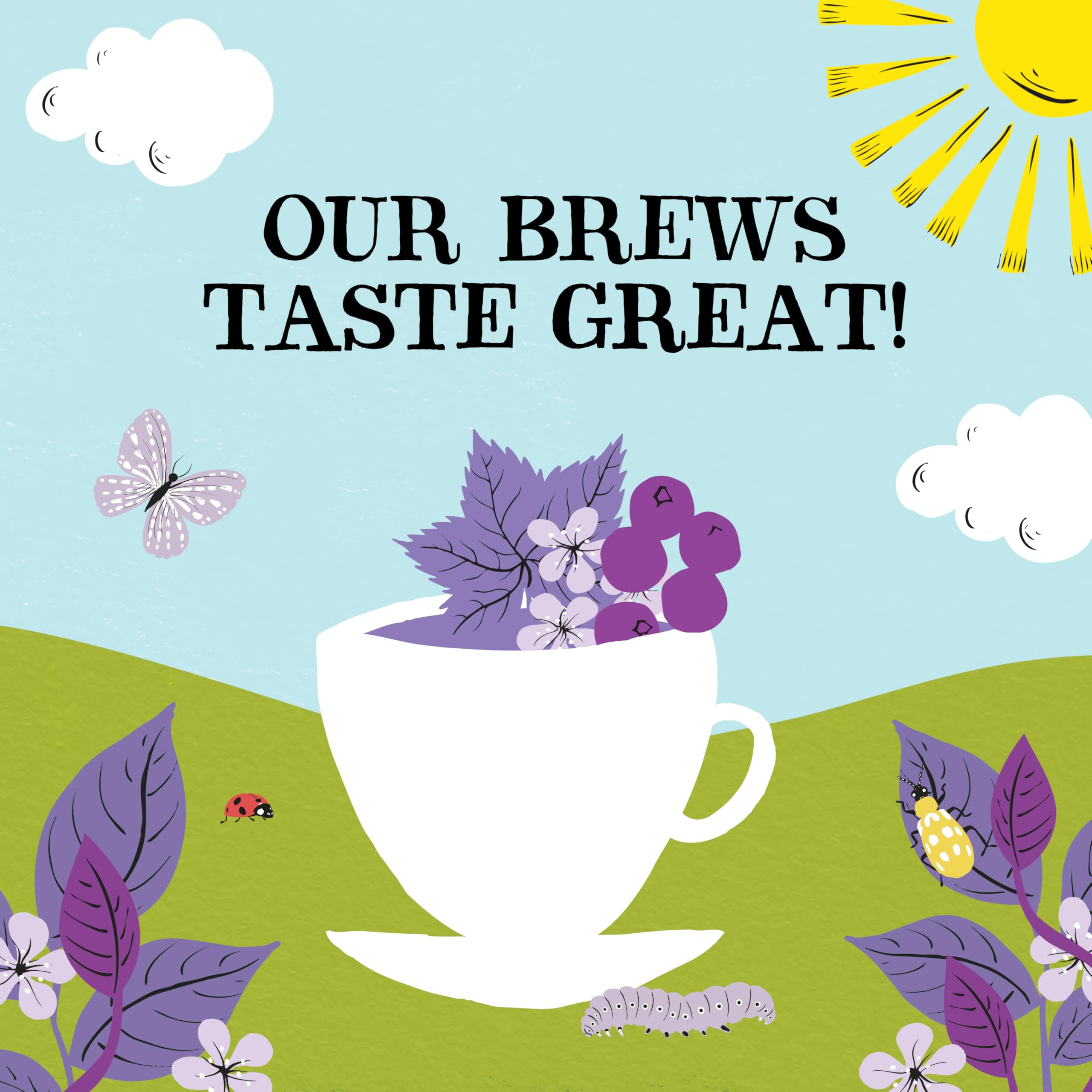 Clipper - Bio-Früchteteebeutel „Berry Burst“ | 150 umhüllte Beutel (6 x 25) | Koffeinfreier Kräutertee 8