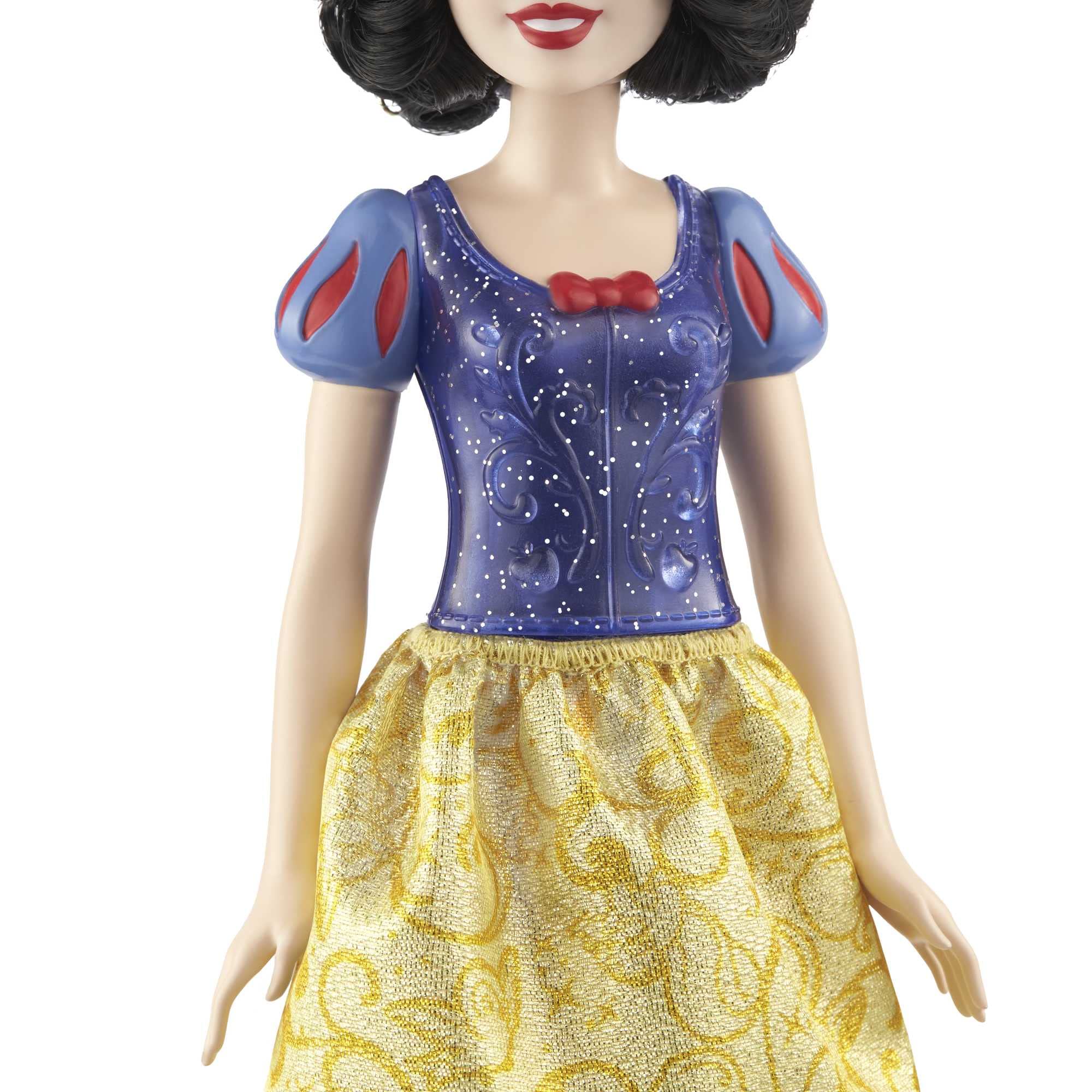 Mattel Disney Princess Snow White Posable Fashion Doll with Sparkling Outfit & Accessories - HLW08 6