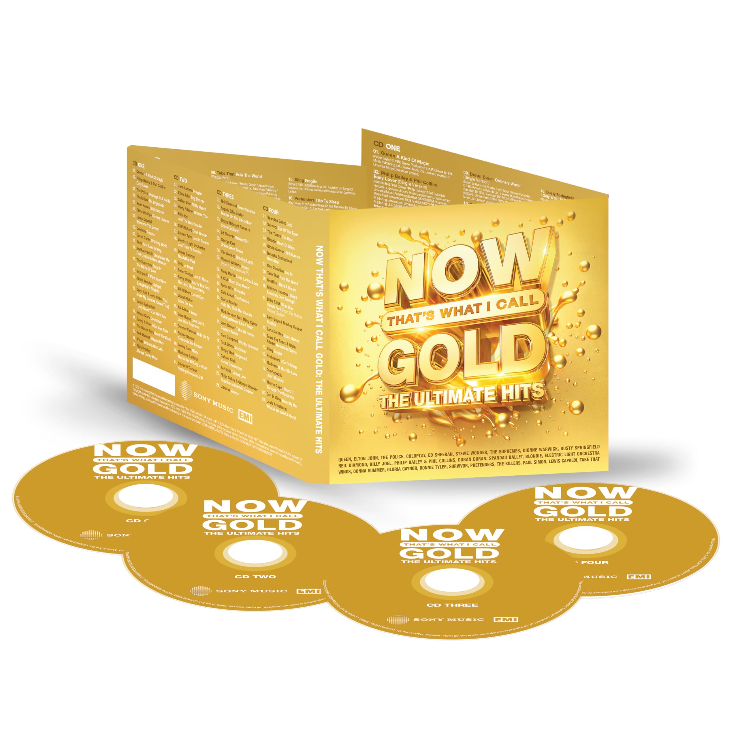 Now Twic - NOW That's What I Call Gold - The Ultimate Hits [4CD Box Set] 1