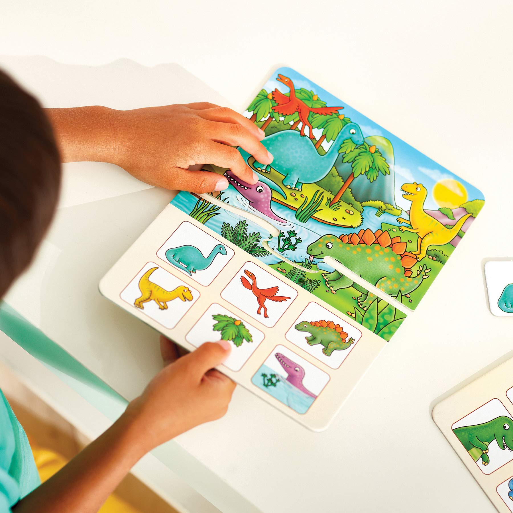 Orchard Toys Dinosaur Lotto Game - Ages 3-7 | Multicoloured | Recycled Cardboard 2