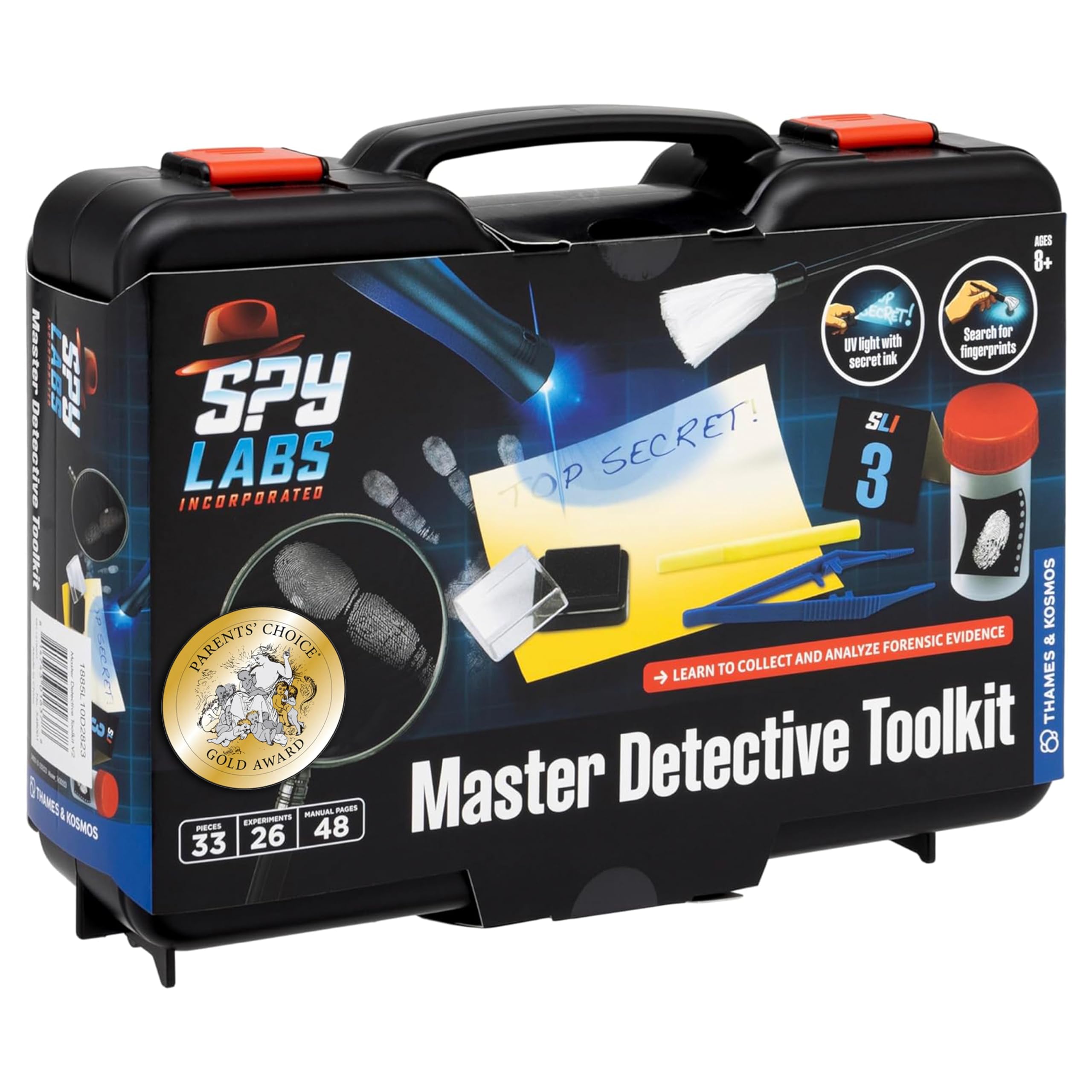 Spy Labs Master Detective Toolkit V2 - Forensic Science Kit for Ages 8+ 7