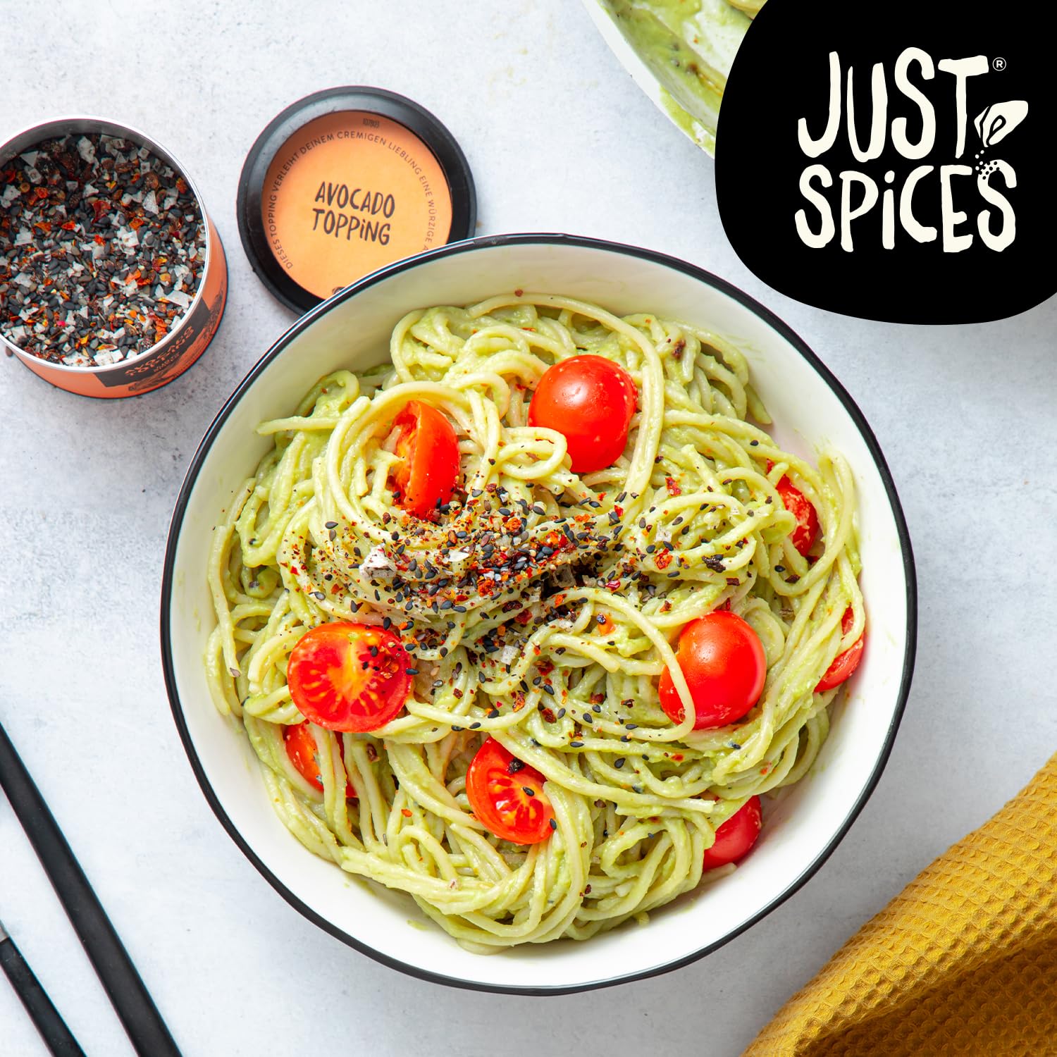 Just Spices Avocado Topping, 60g – Natural Crunchy Seasoning for Avocado Dishes 6