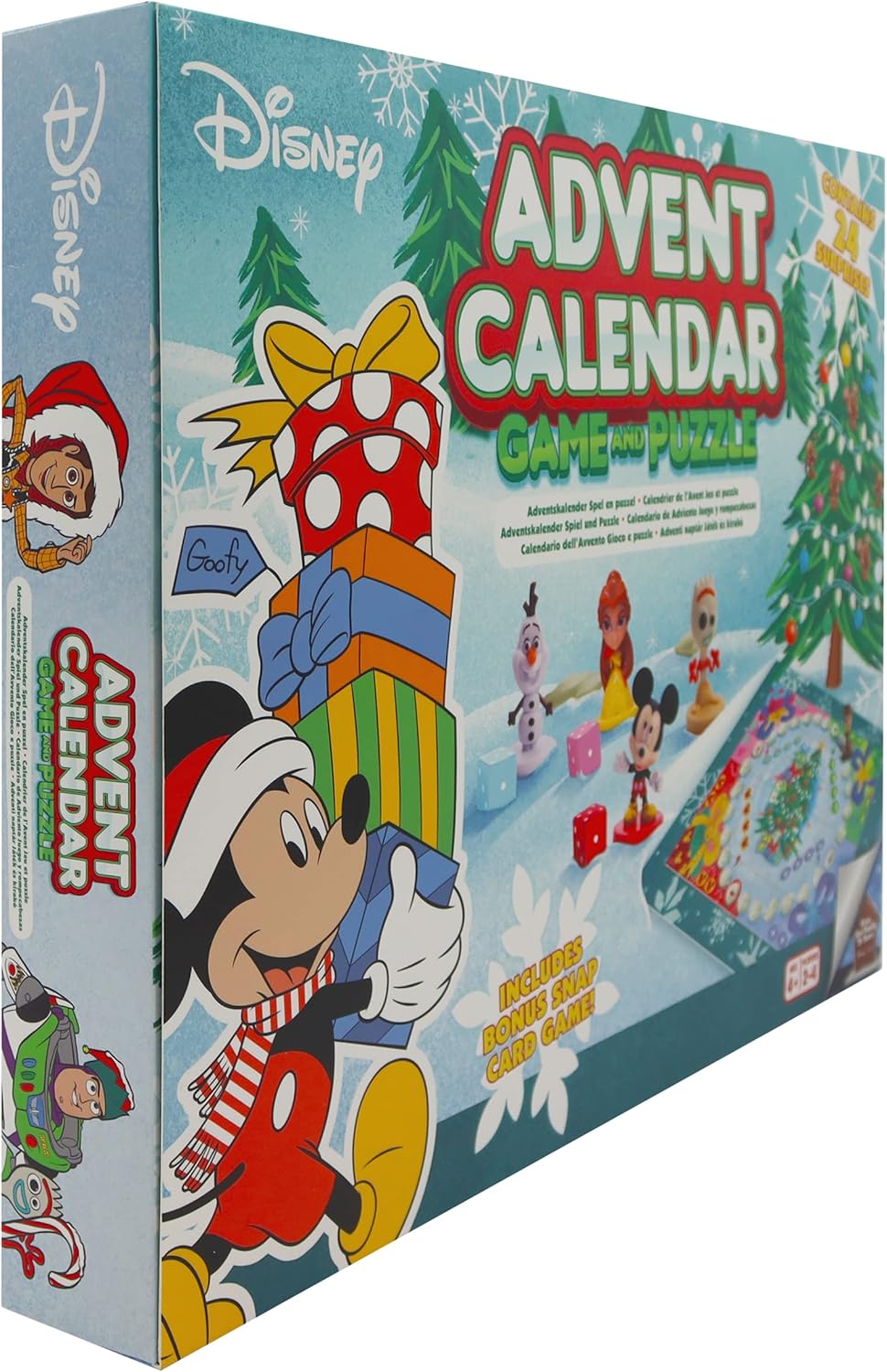 Disney Christmas Advent Calendar Board Game with 16x 3D Characters 4