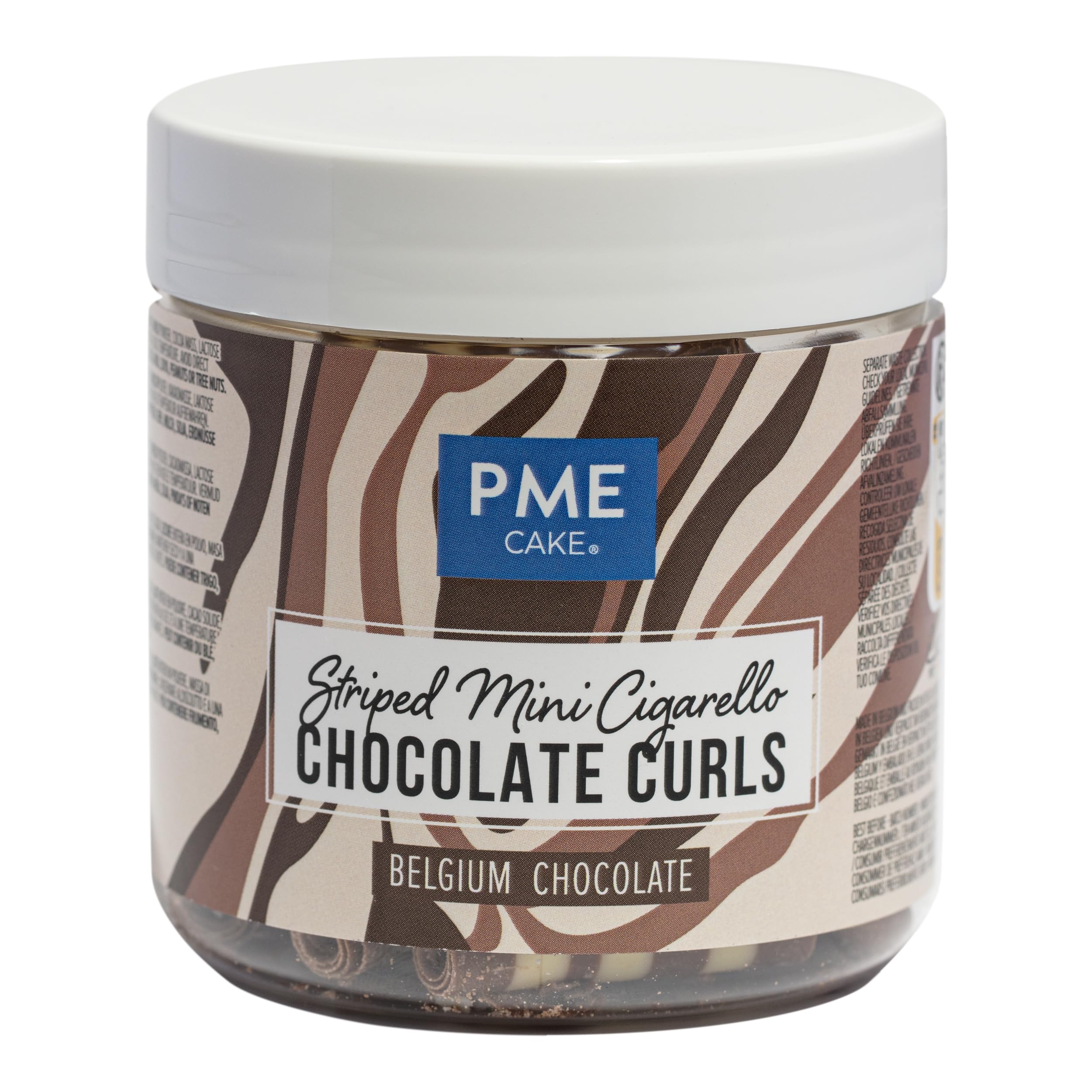 PME - Belgian Chocolate Striped Cigarellos 100 g 7