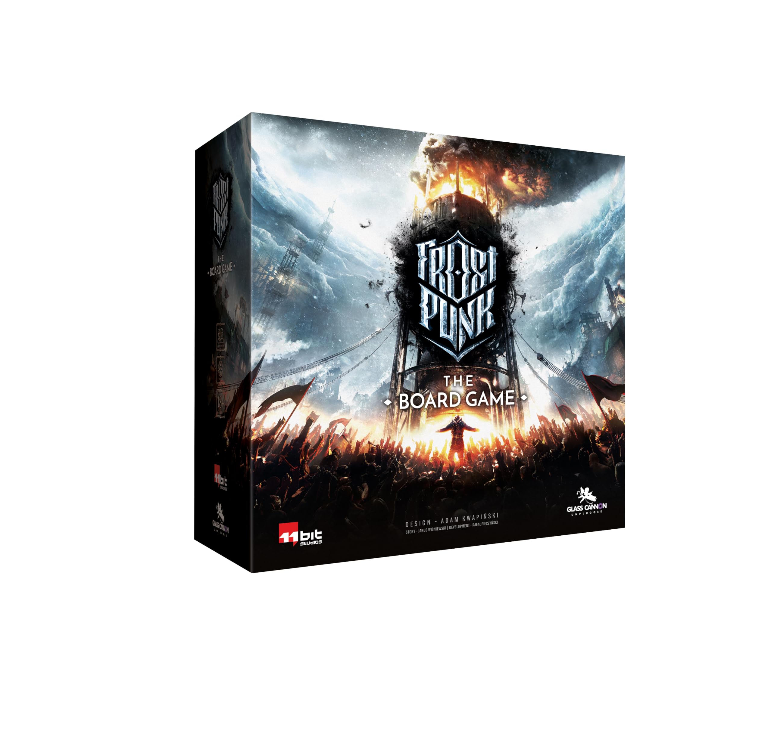 Glass Cannon Unplugged Frostpunk: The Board Game Strategy Game for 1-4 Players