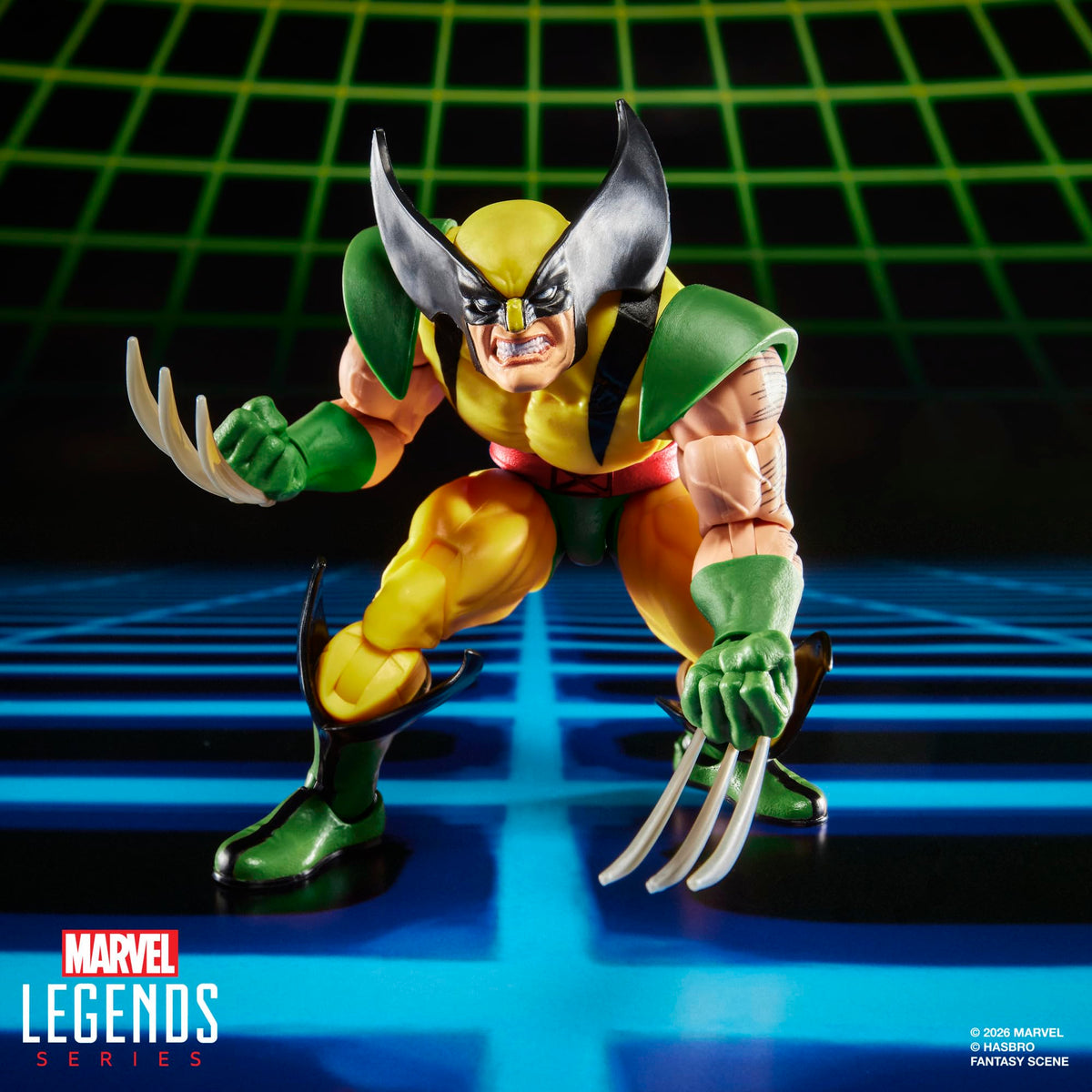 Marvel Legends Wolverine vs Psylocke 2-Pack Action Figures - 15cm Scale, 19 Accessories, Retro Gaming Inspired