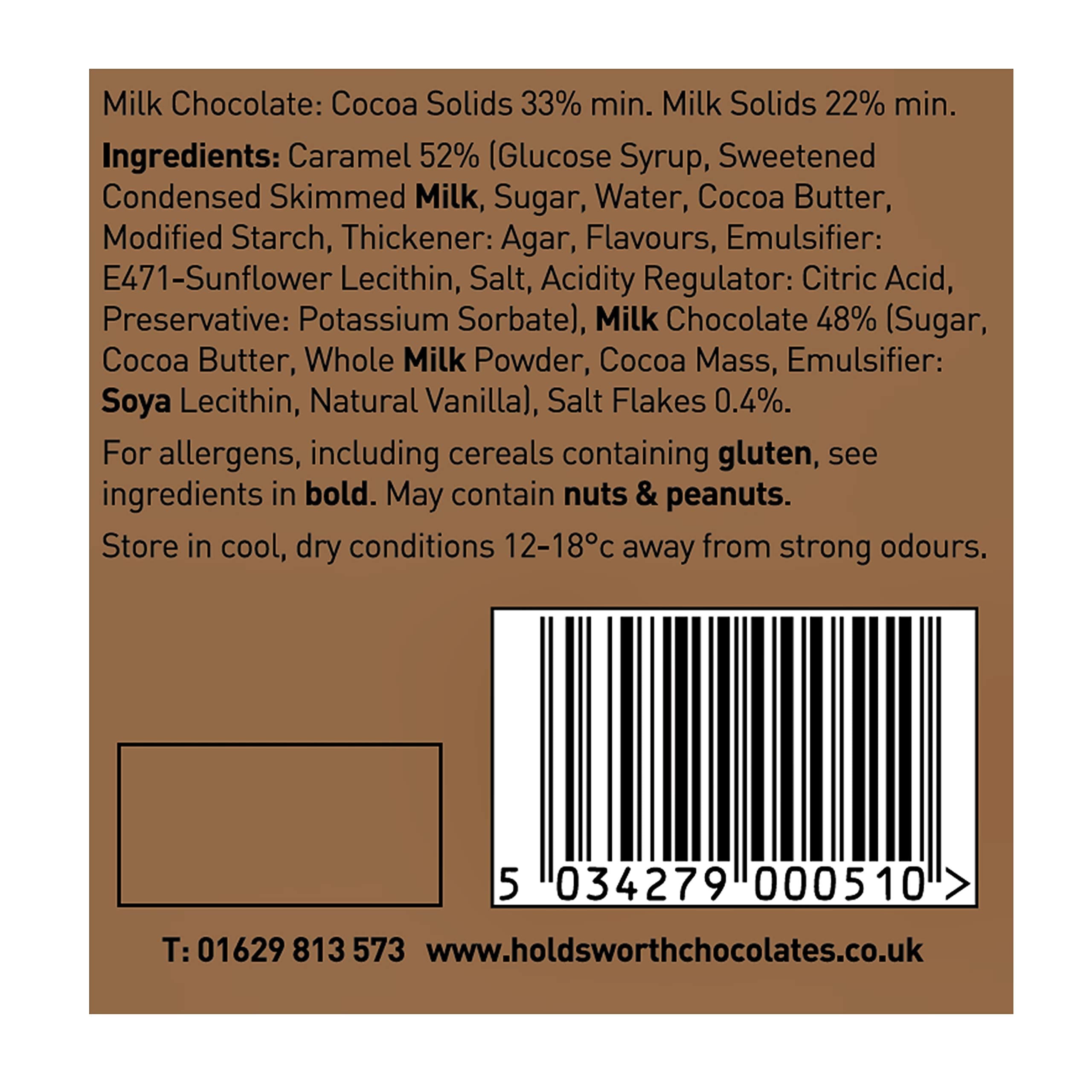 Holdsworth Chocolates Classics – Meersalz-Karamell, wirklich köstliche handgemachte Trüffel, 55 g 6