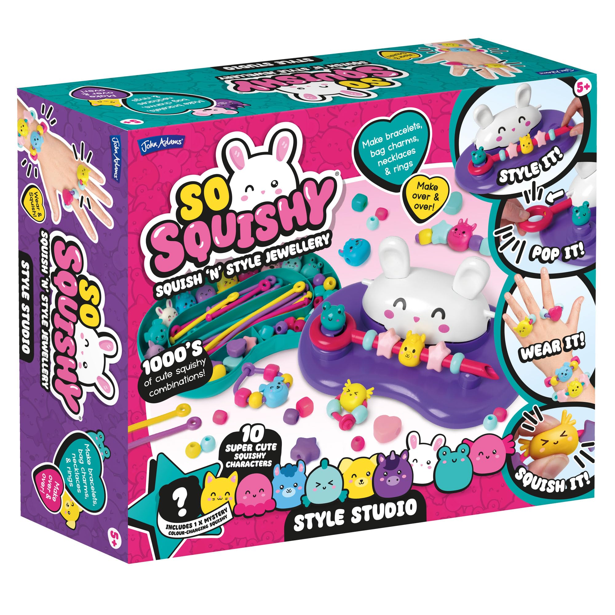 John Adams So Squishy Style Studio - Squishy Fashion Jewellery Craft Kit