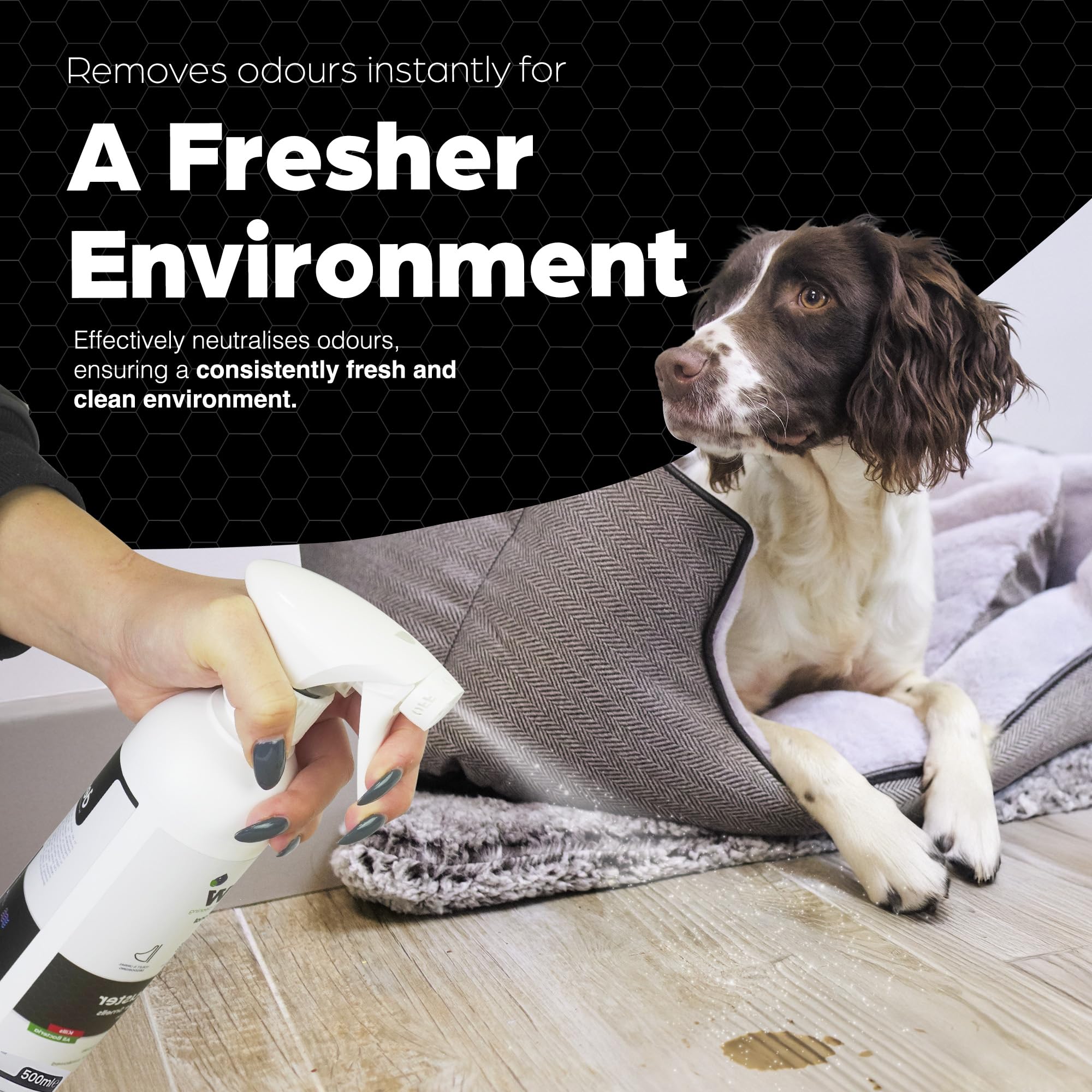 DEW Urine Buster - Fast Acting Deodoriser for Toilets & Floors | 500ml | Biodegradable