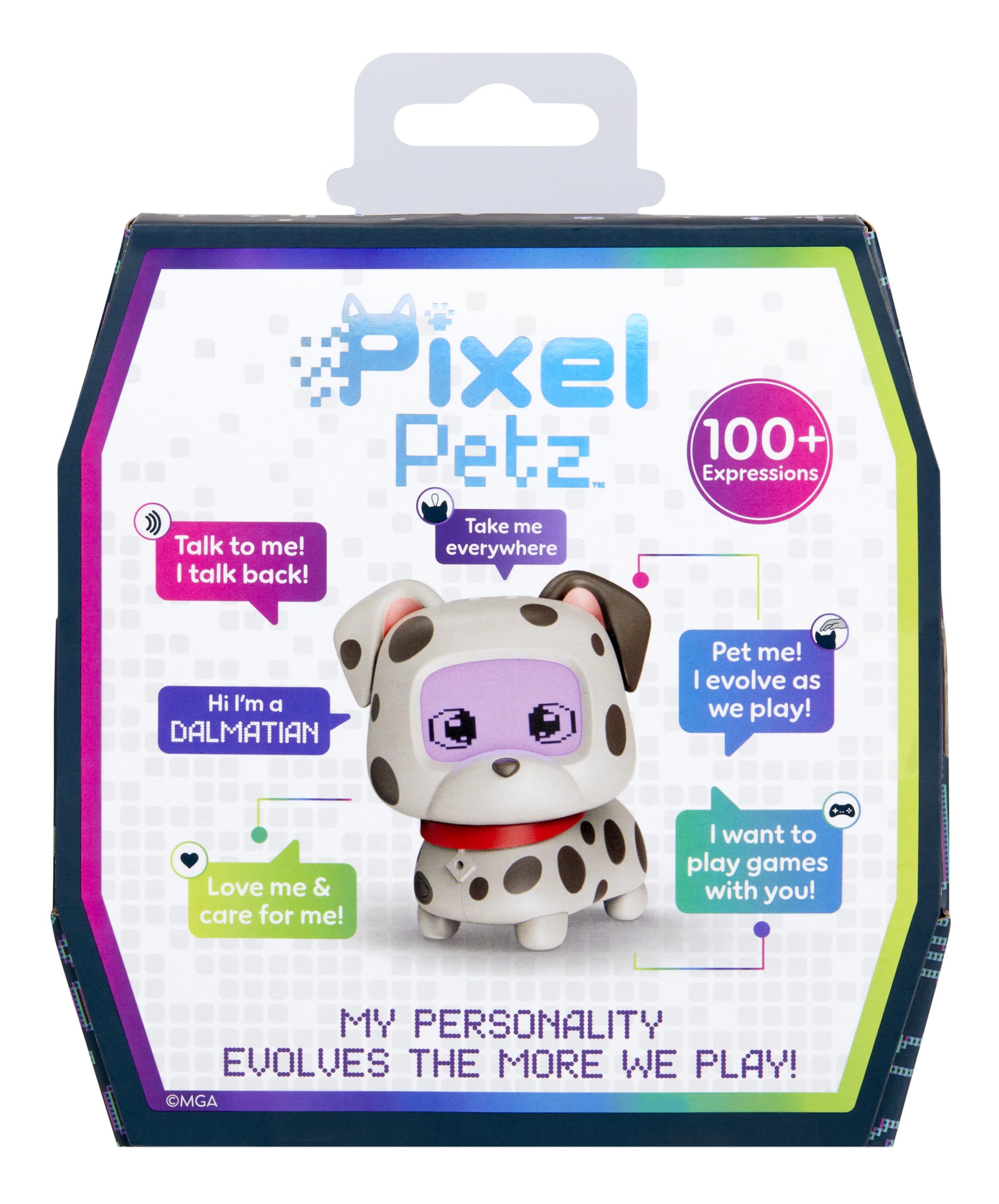 MGA Entertainment Pixel Petz - Dalmatian - Interactive Digital Pet Dog - Ages 3+ 5
