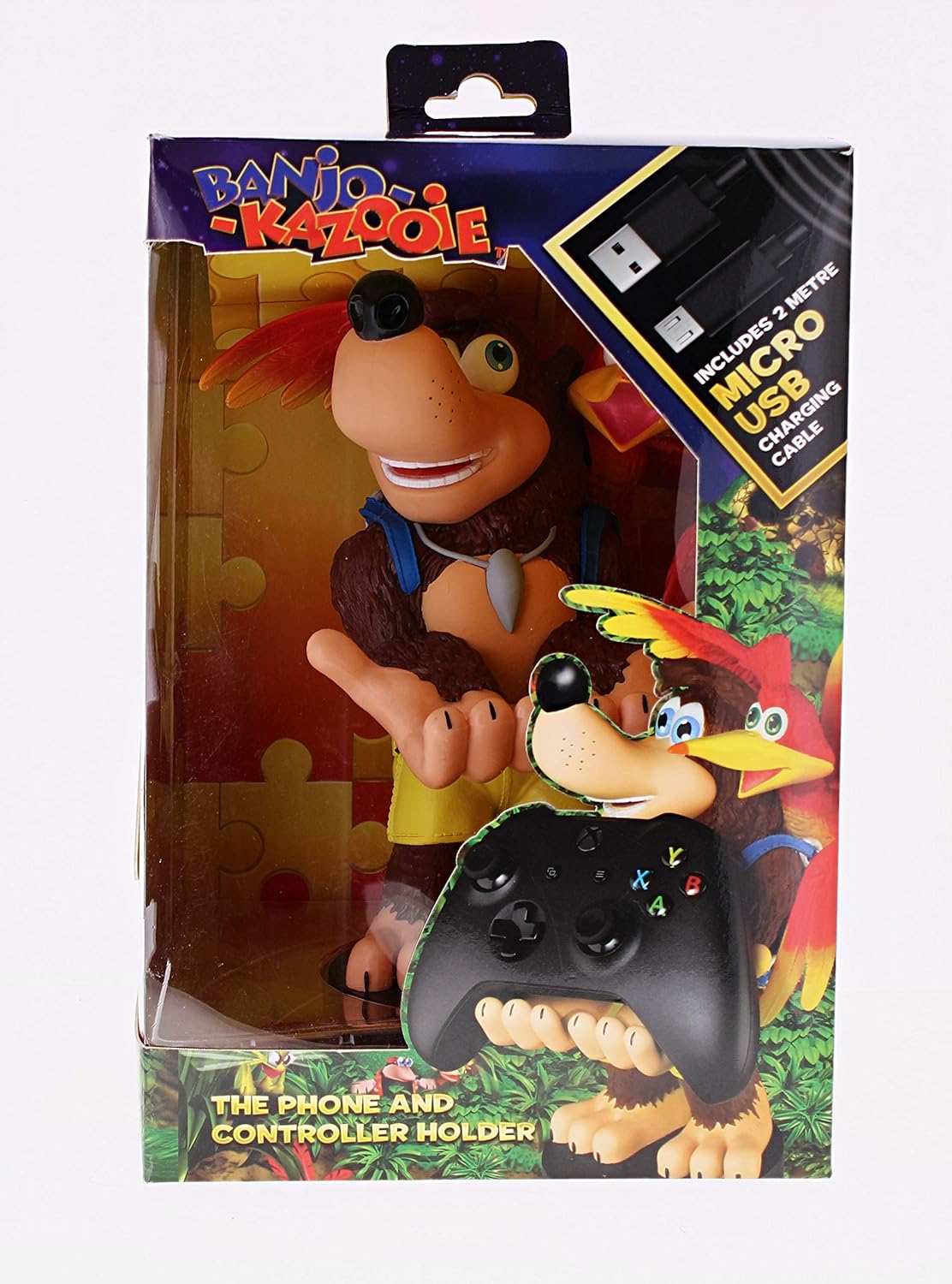 Banjo-Kazooie - Controller & Phone Holder with Micro USB Cable - Official Rare Merchandise 16