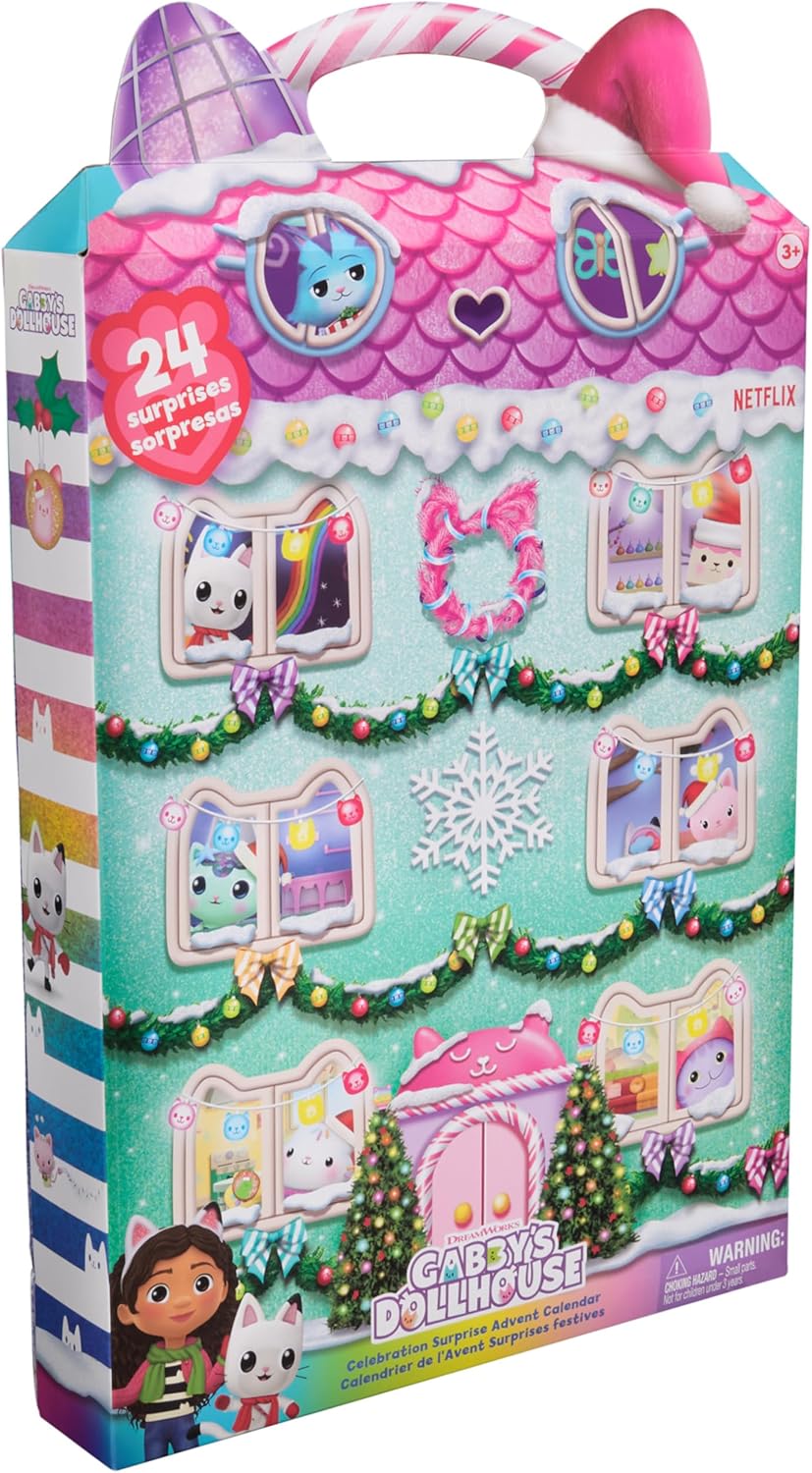 Gabby’s Dollhouse Advent Calendar - 24 Surprise Toys with Figures & Accessories 5