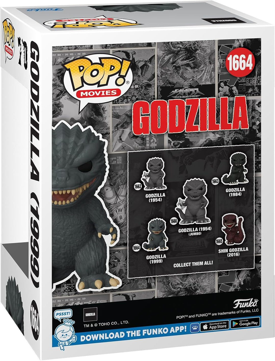 Funko Pop! Movies - Godzilla 1999 Vinyl Figure (80879)