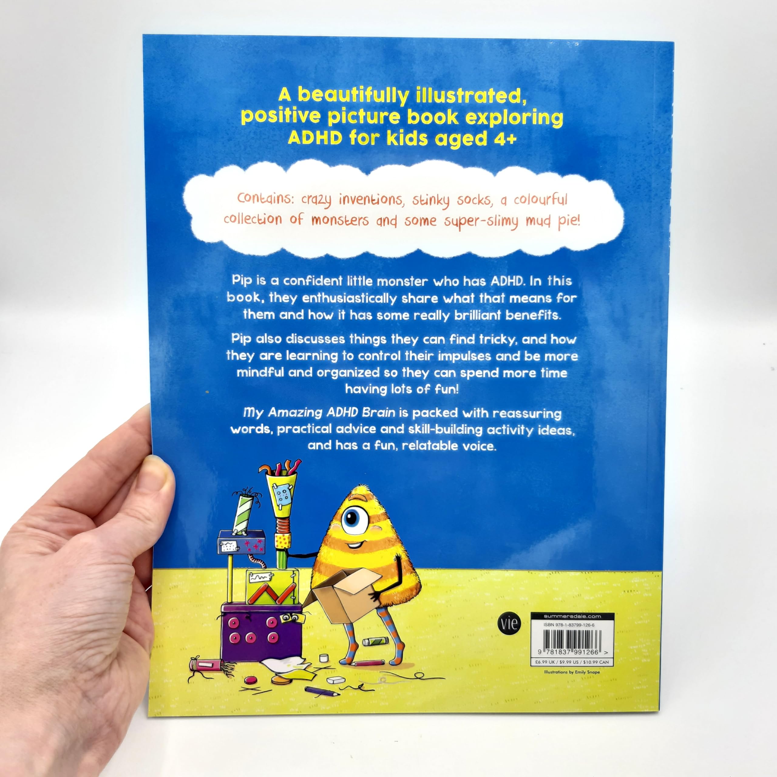 VIE My Amazing ADHD Brain: A Child's Guide to Thriving with ADHD | Paperback | Ages 6-9 5