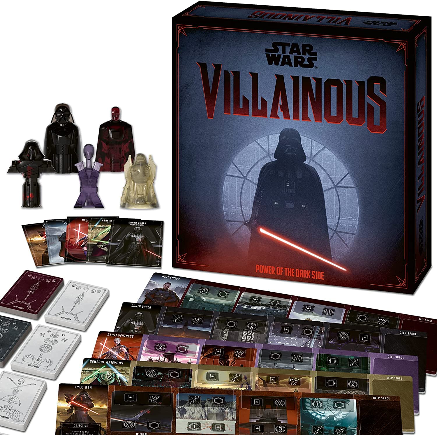 Ravensburger Star Wars Villainous: Power of the Dark Side – Darth Vader Expansion 7