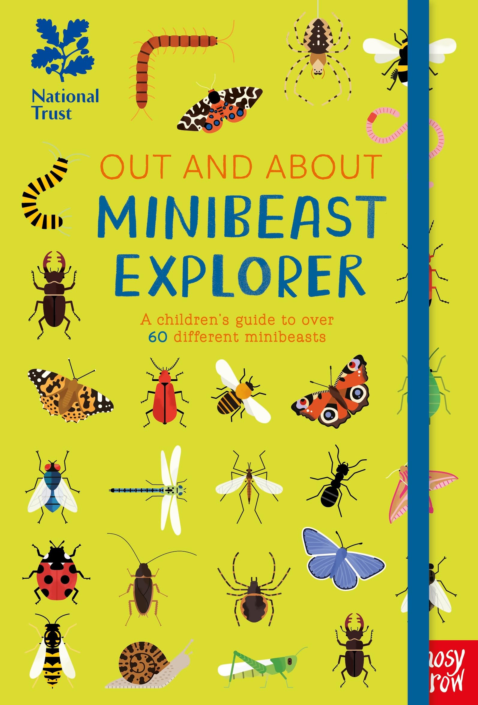 Nosy Crow National Trust: Out and About Minibeast Explorer Guide | Ages 4-7 | Hardcover