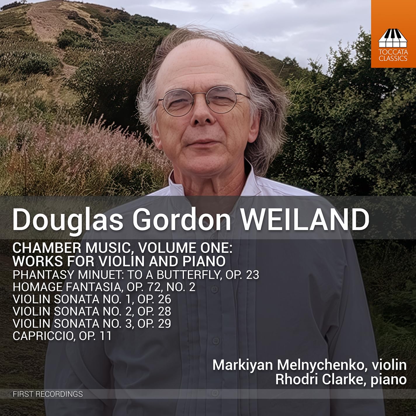 Douglas Gordon Weiland - Chamber Music, Vol. 1: Works for Violin and Piano [CD] 1
