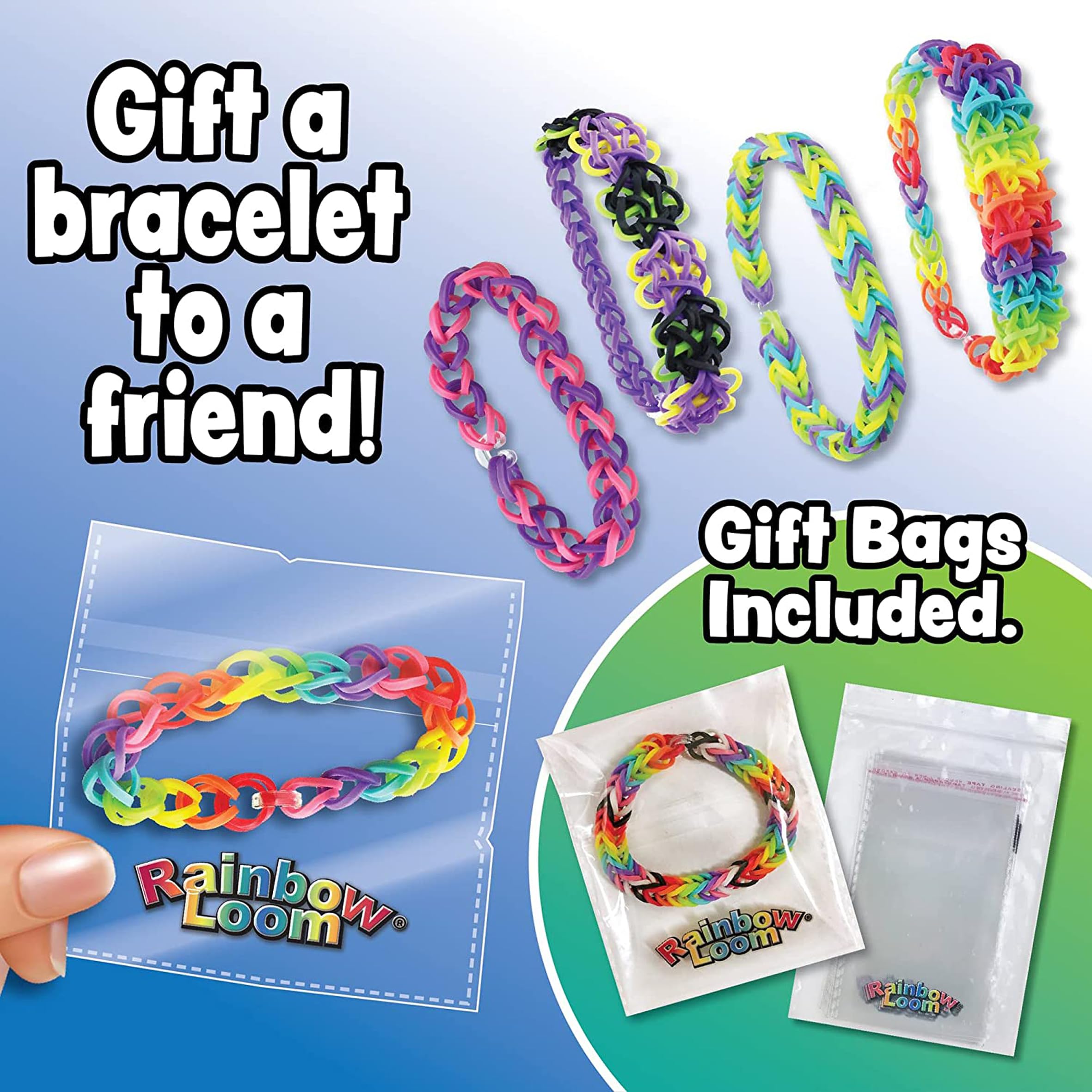 Rainbow Loom Original Loom Band Kit | Rubber Band Bracelet Kit with Loom & 600 Bands 5