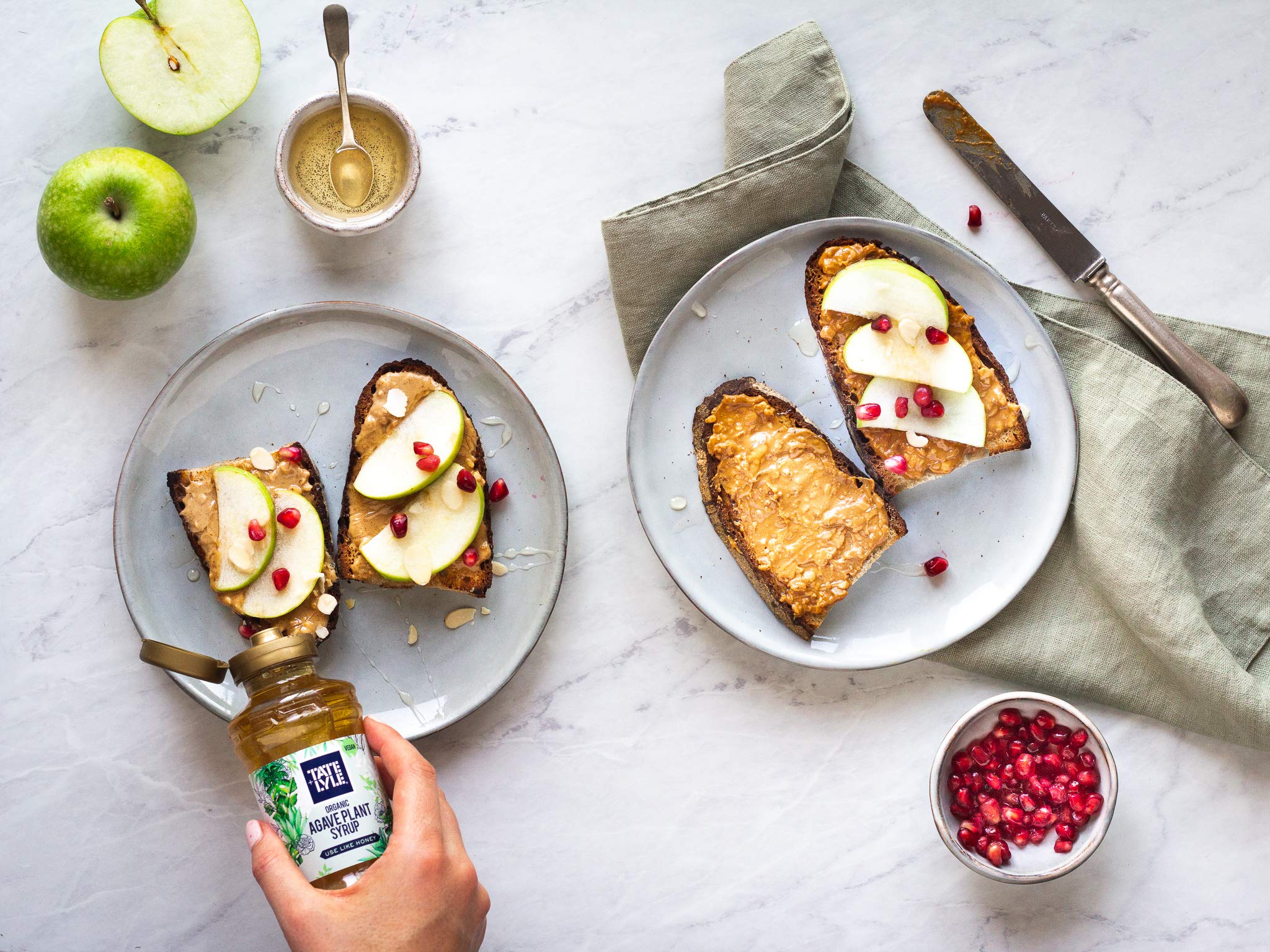 Tate &amp; Lyle Bio-Agavensirup, 325 g – Veganer Süßstoff zum Backen, für Getränke und zum Kochen