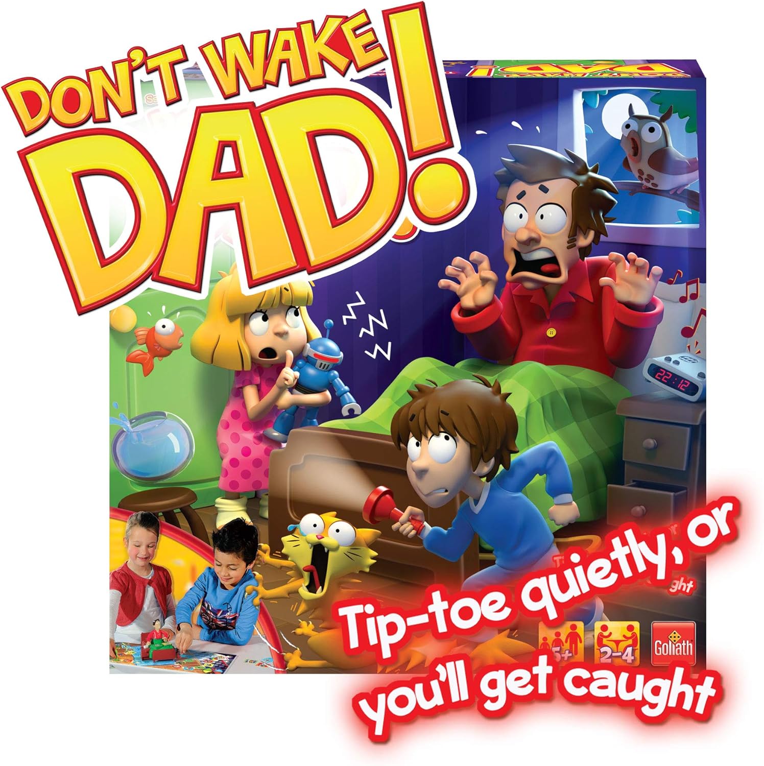 Goliath Games Sshh! Don't Wake Dad Board Game