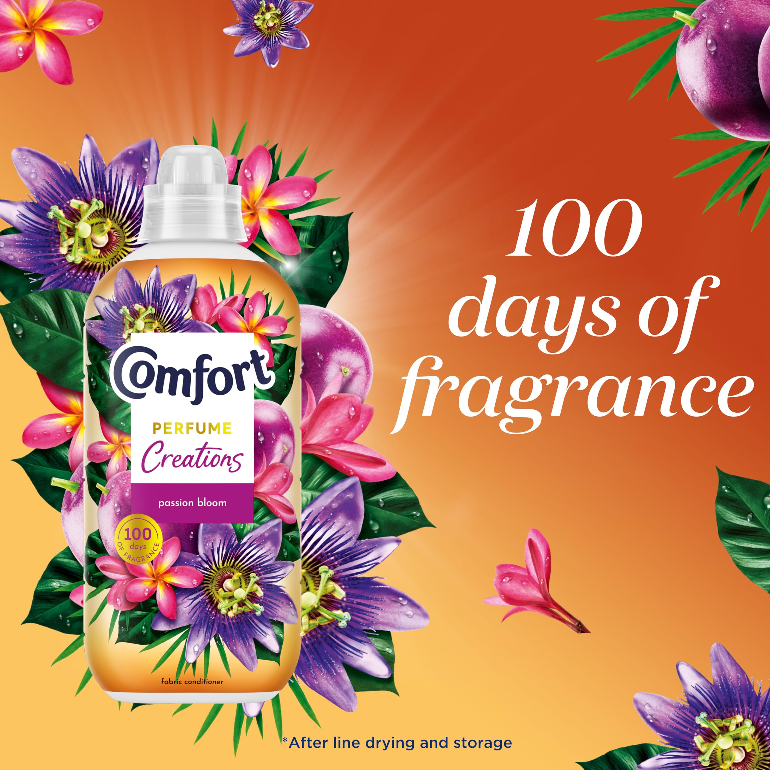 Comfort - Perfume Creations Passion Bloom Fabric Conditioner (900g) 5