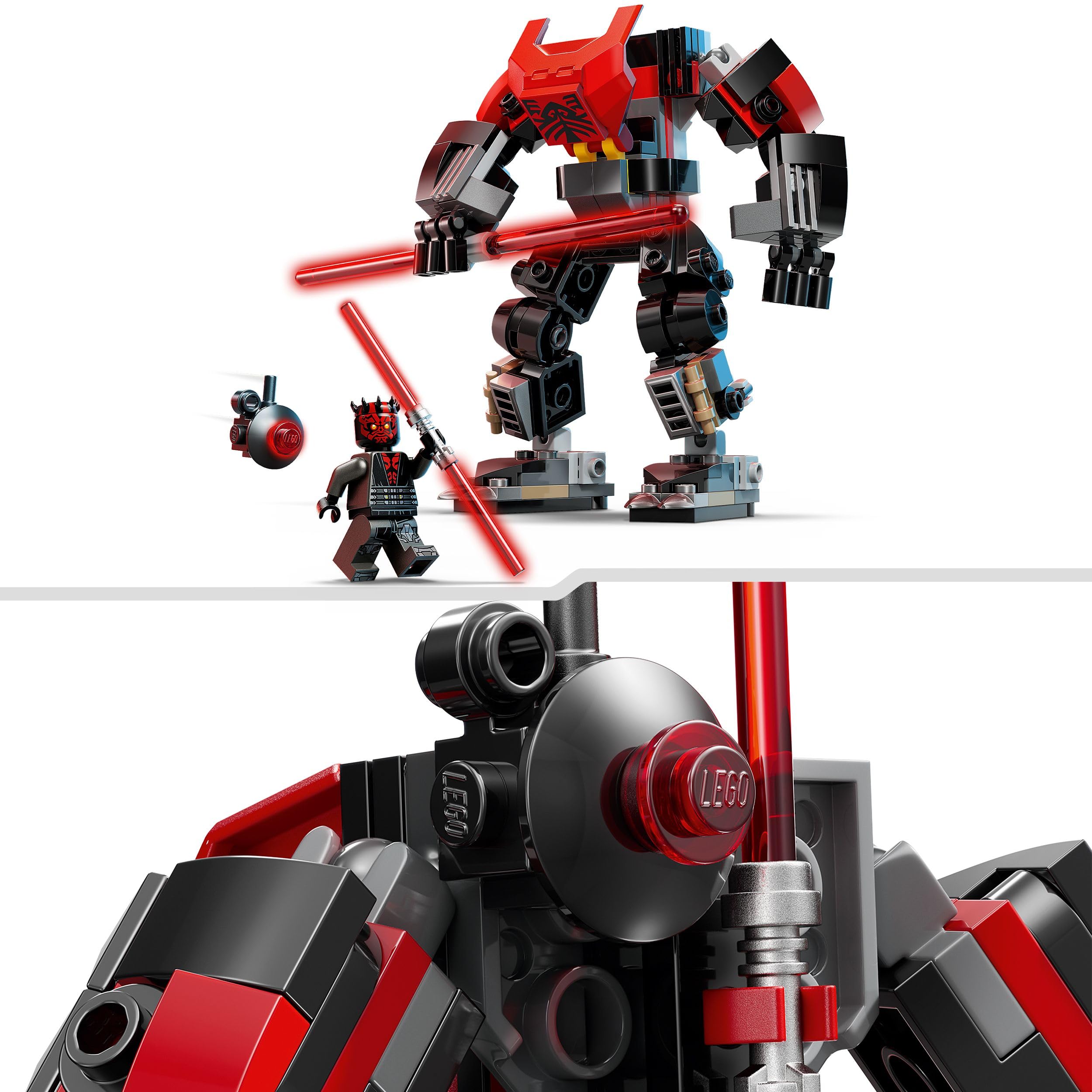 LEGO Star Wars Darth Maul Mech Building Toy - 143-Piece Set for Kids Ages 6+ 4