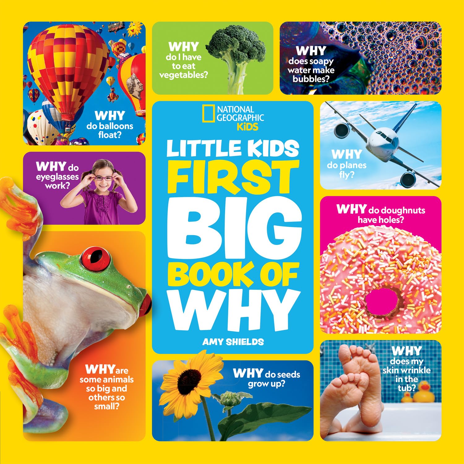 Collins Little Kids First Big Book of Why (National Geographic Kids) Hardcover | Ages 4-7