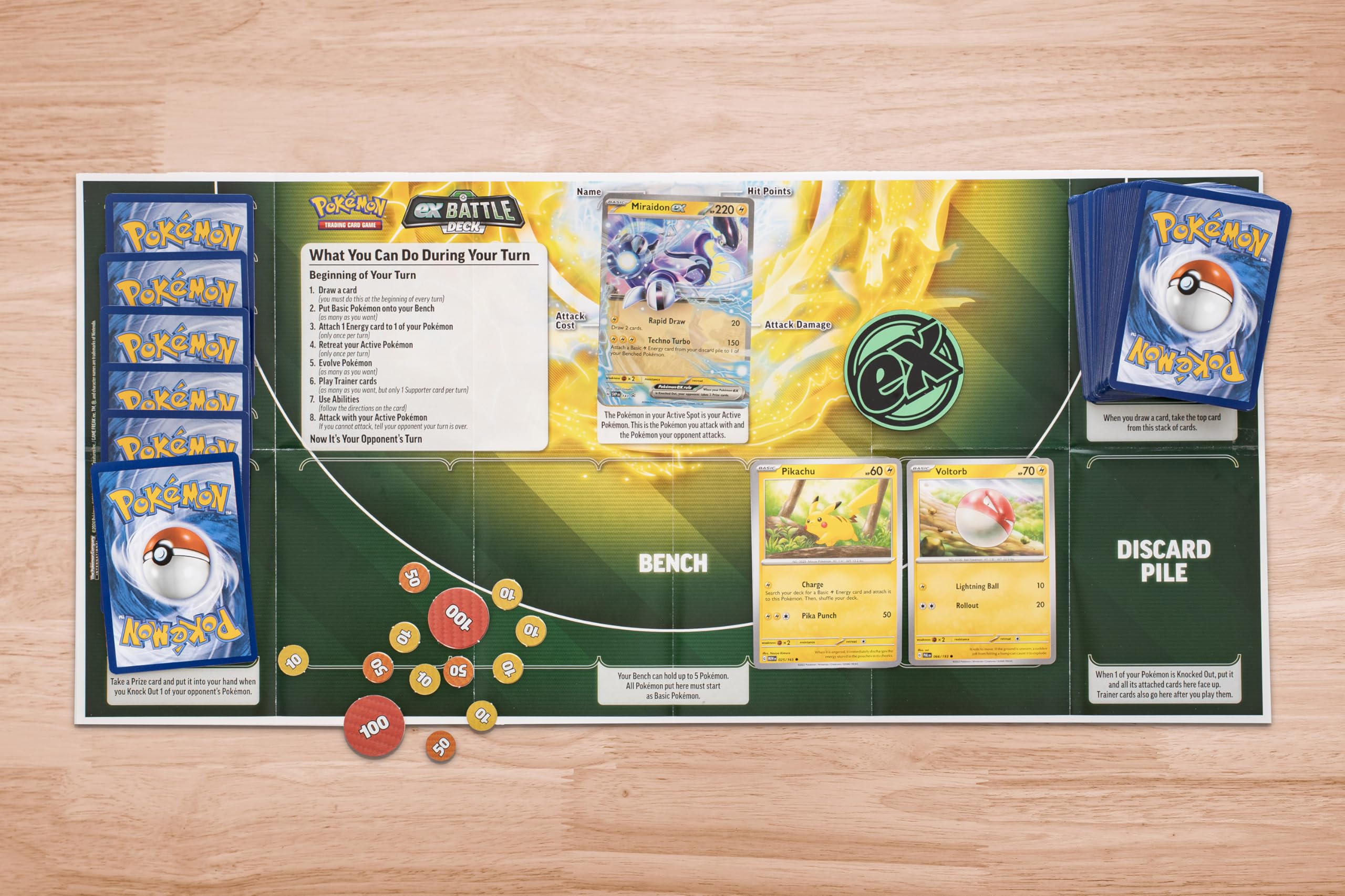 Pokémon TCG: Miraidon ex Battle Deck (60-Card Ready-to-Play Deck) 10