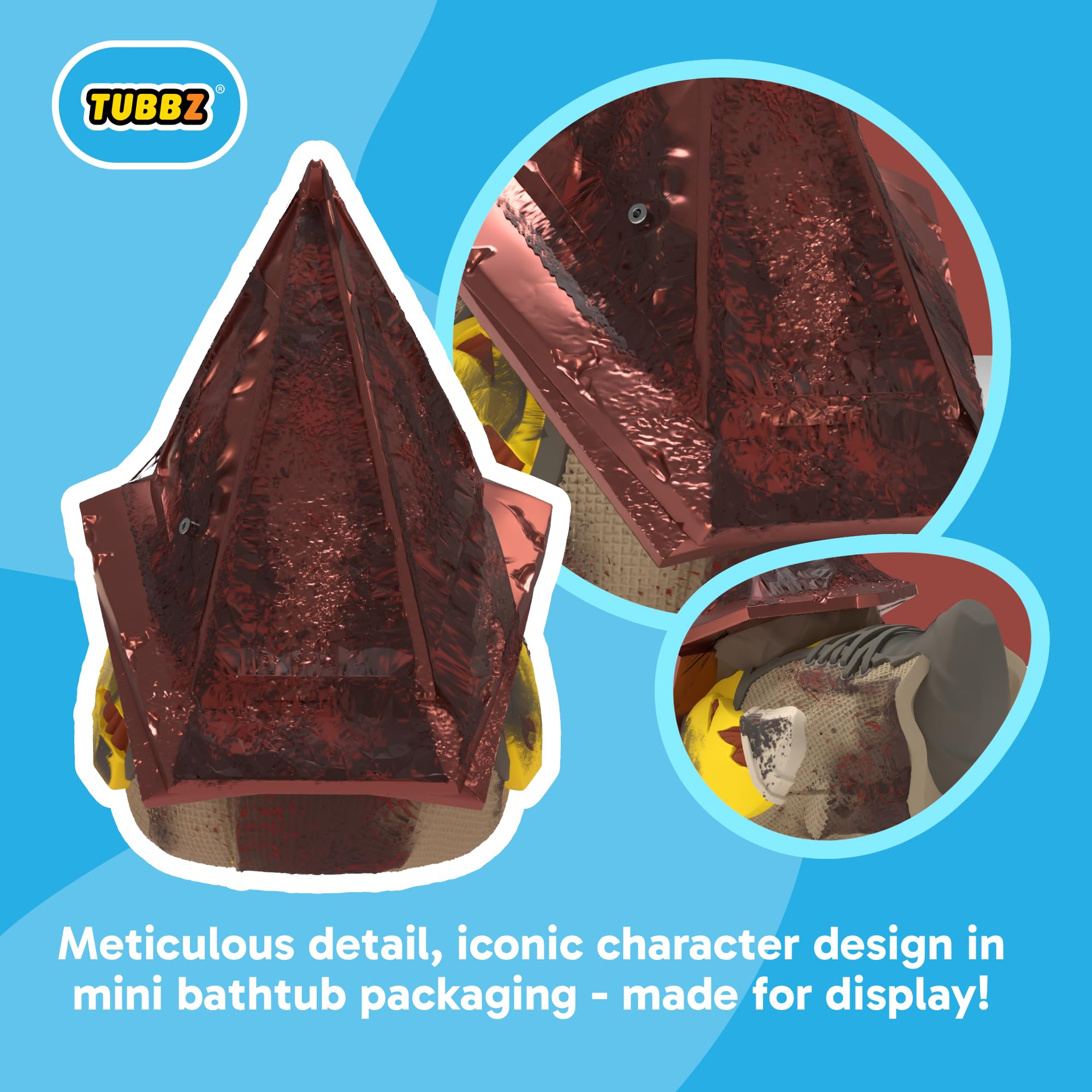 TUBBZ Red Pyramid Thing Mini Statue - Silent Hill Cosplay Duck | 5cm Tall