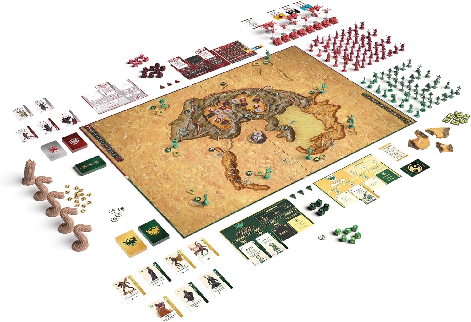 CMON Dune: War for Arrakis Board Game Core Box (DUN001) - Tabletop Miniatures Strategy Game with Asymmetric Gameplay and Detailed Plastic Figures 3
