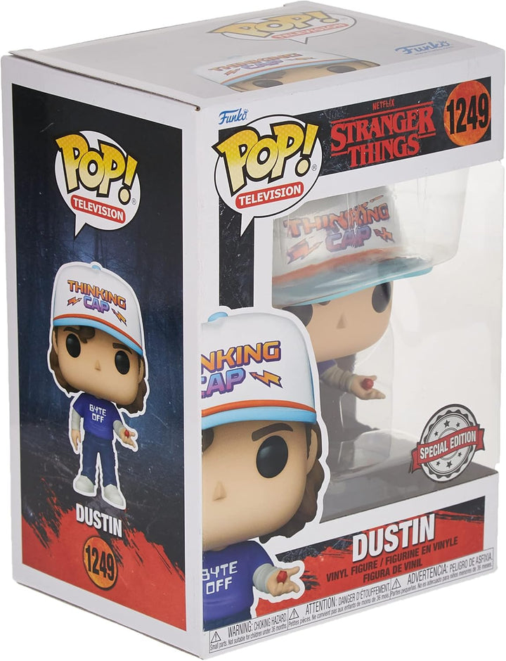 Funko Pop! Television Stranger Things - Dustin Vinyl Figure (62392)